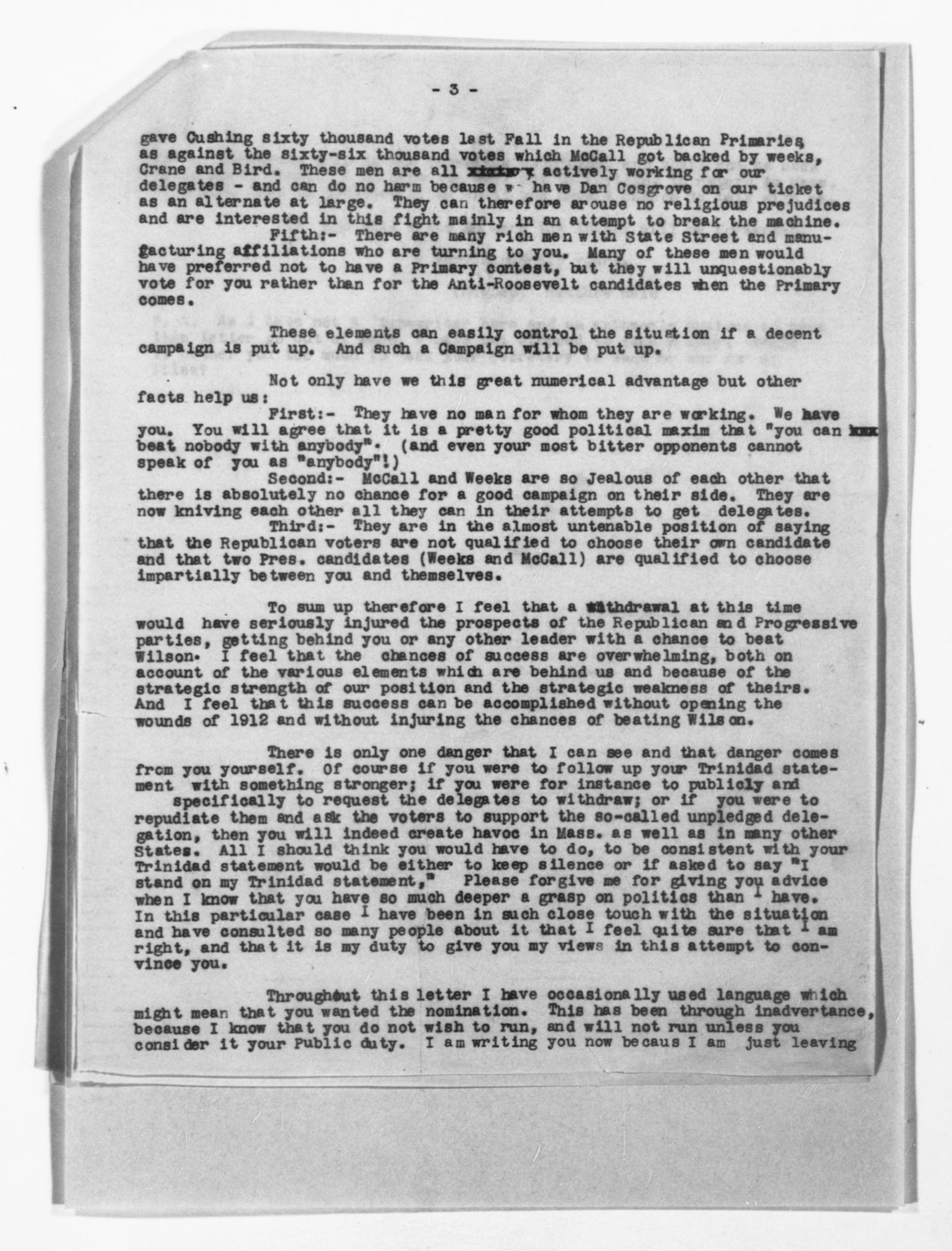 Scanned image of the current content page