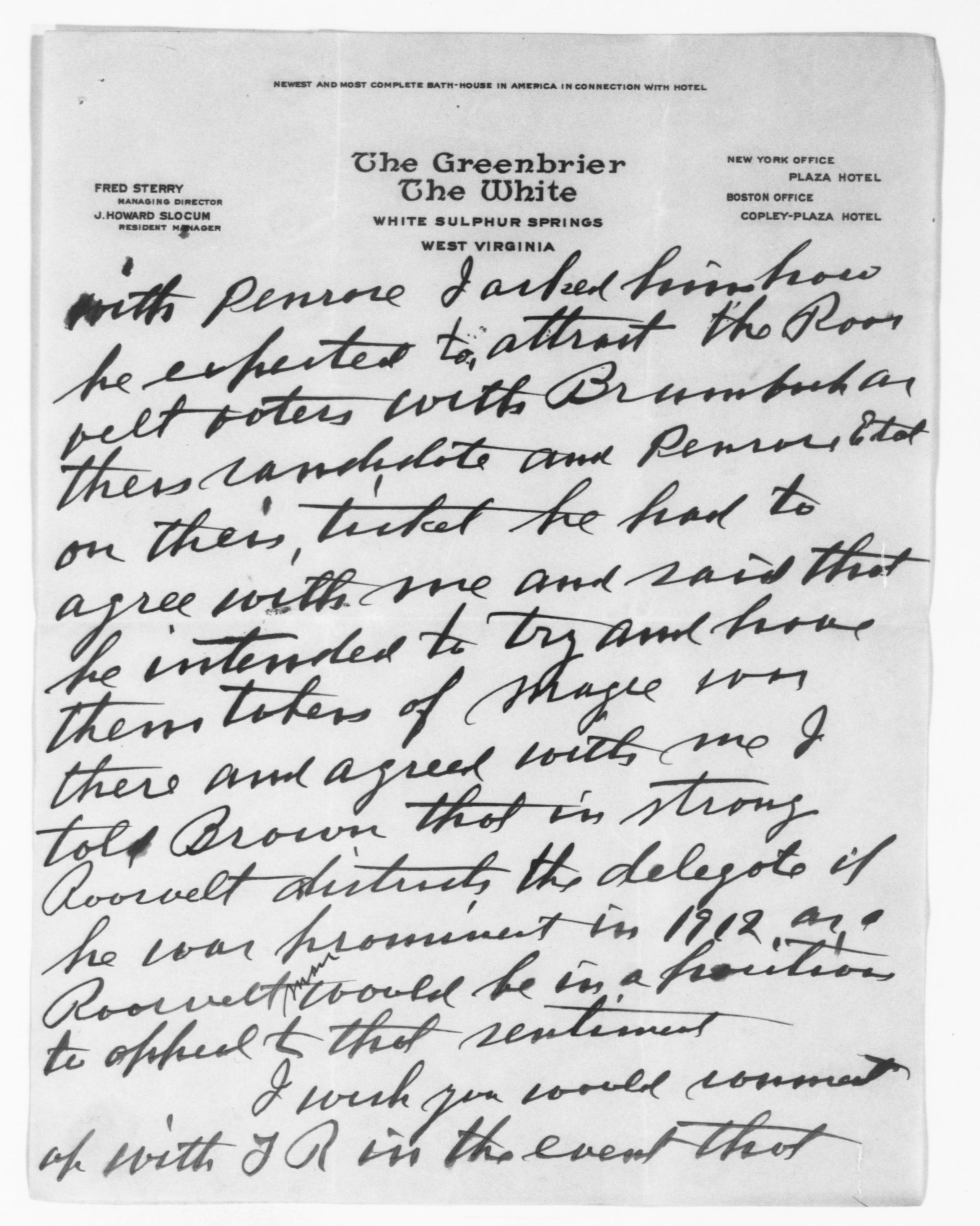 Scanned image of the current content page