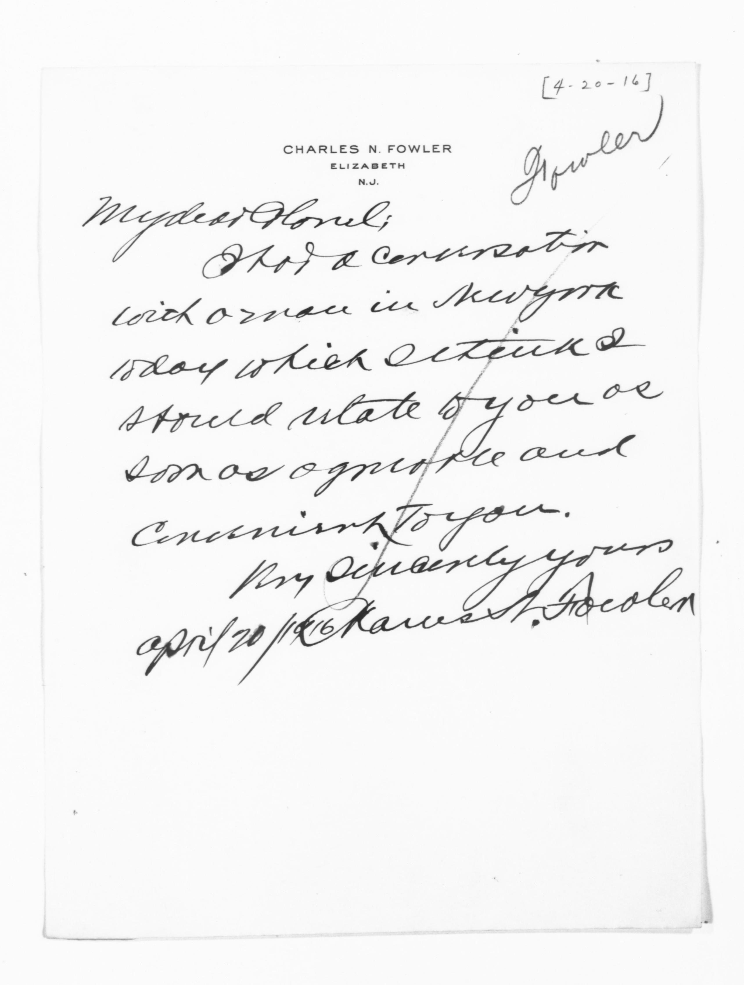 Scanned image of the current content page