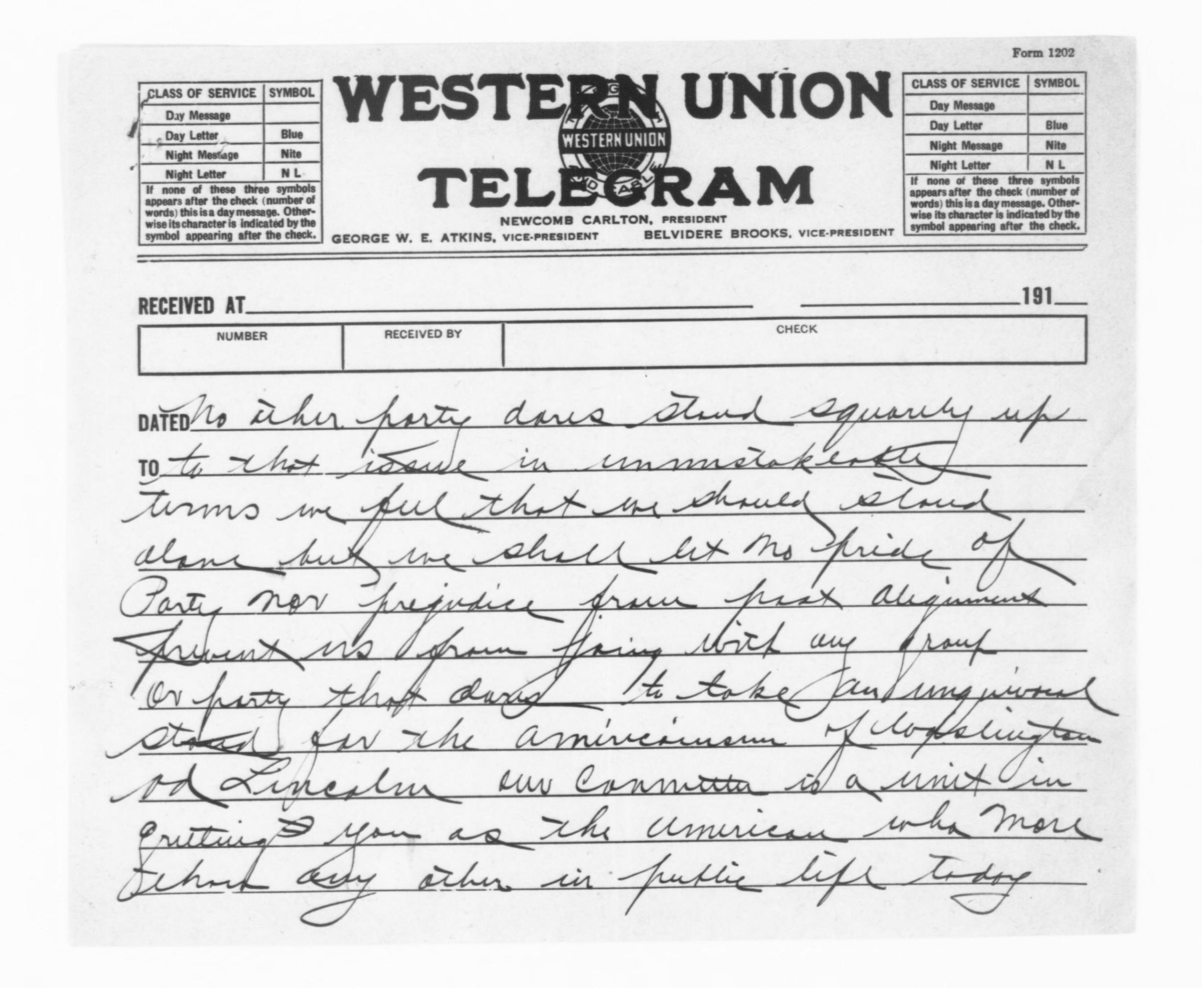 Scanned image of the current content page