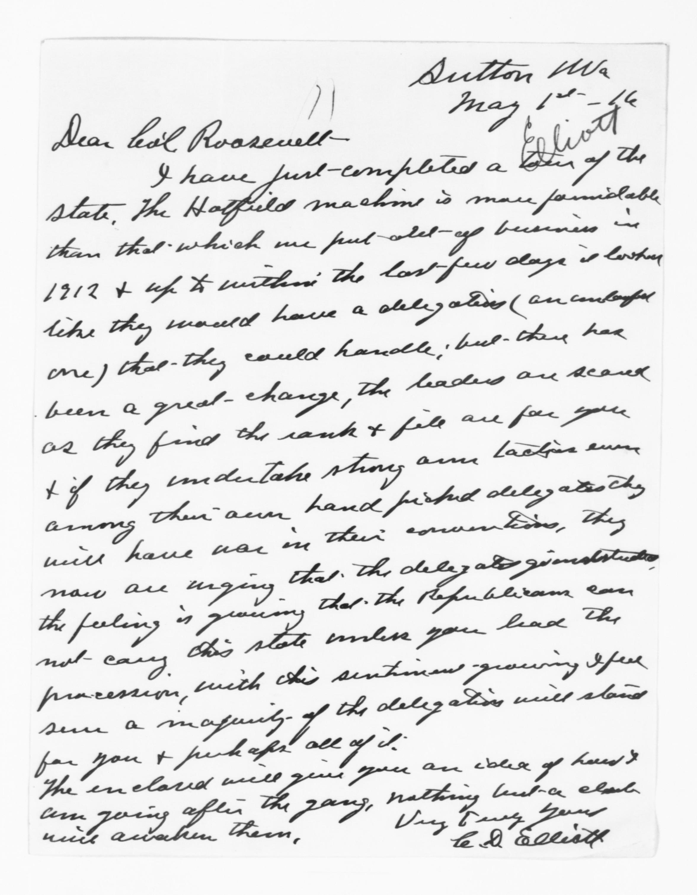 Scanned image of the current content page