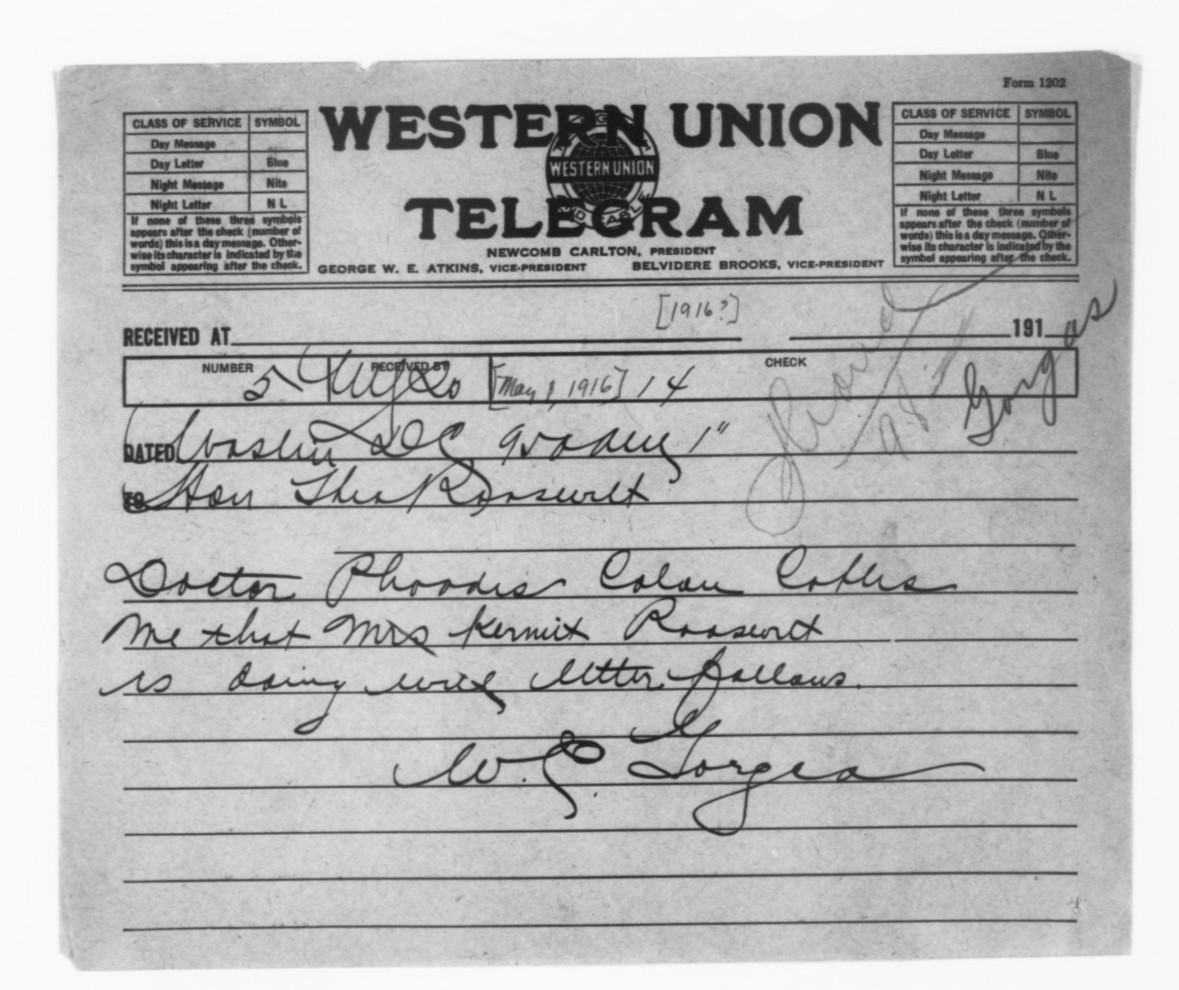 Scanned image of the current content page