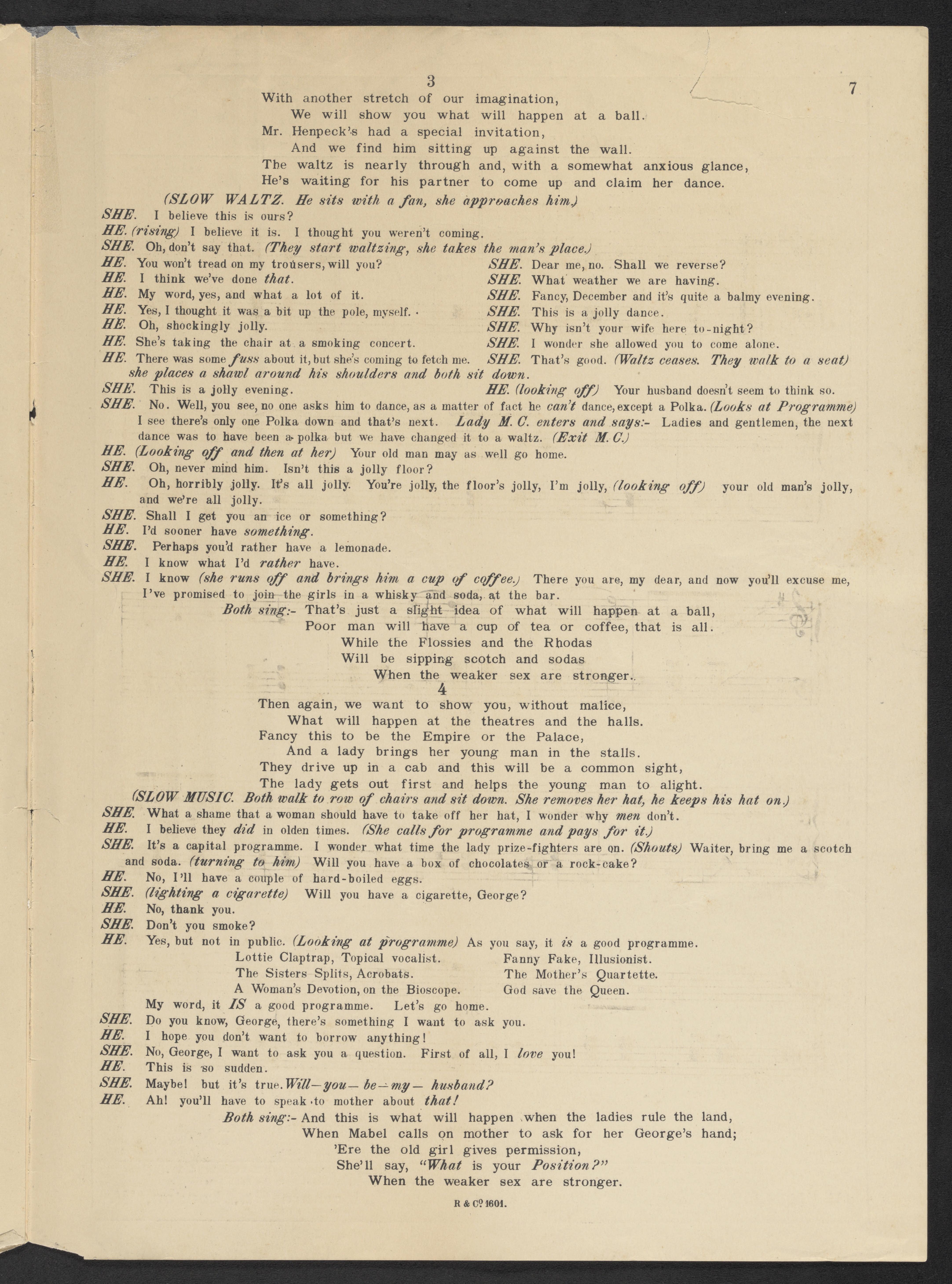 Scanned image of the current content page