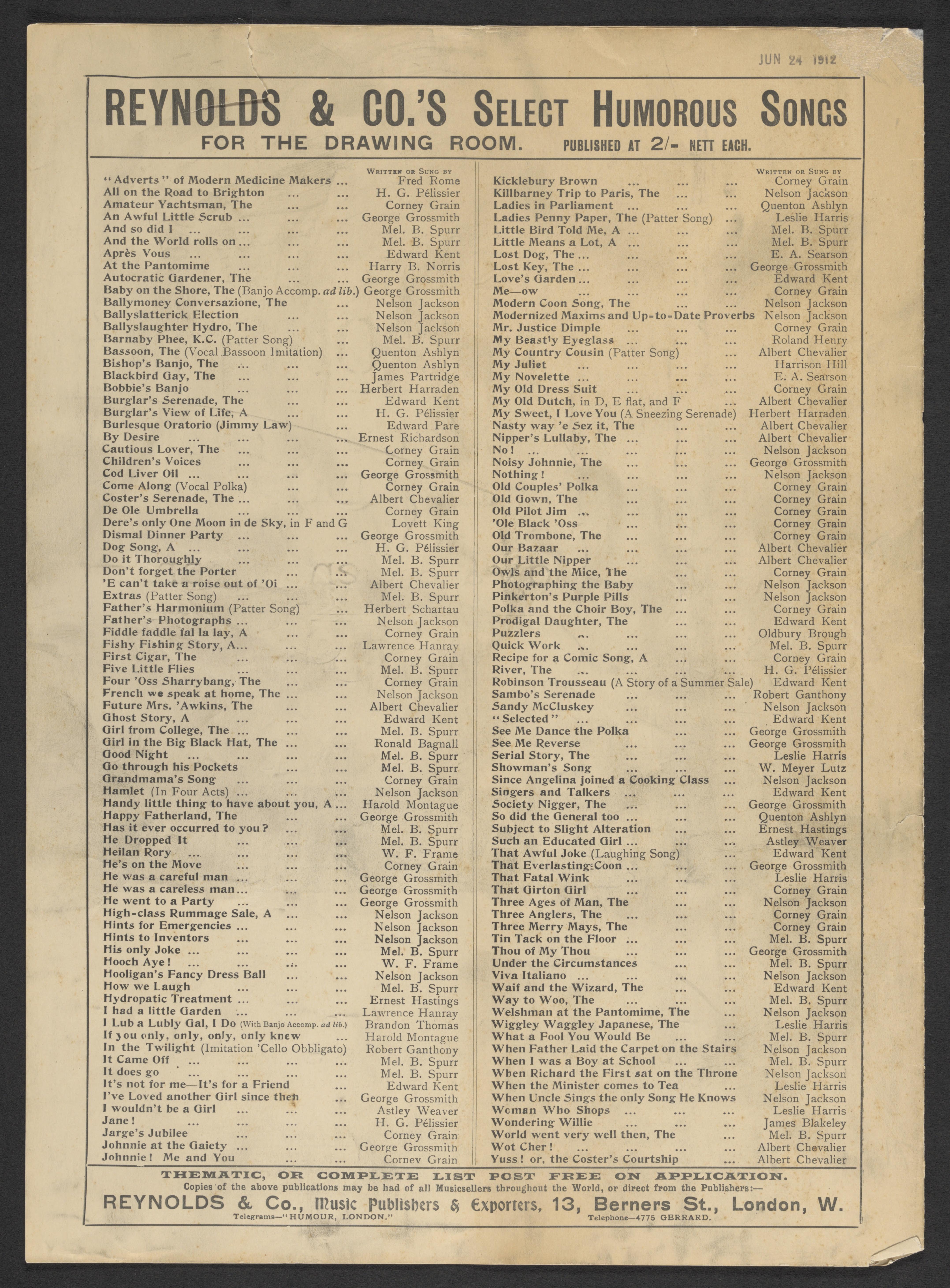 Scanned image of the current content page