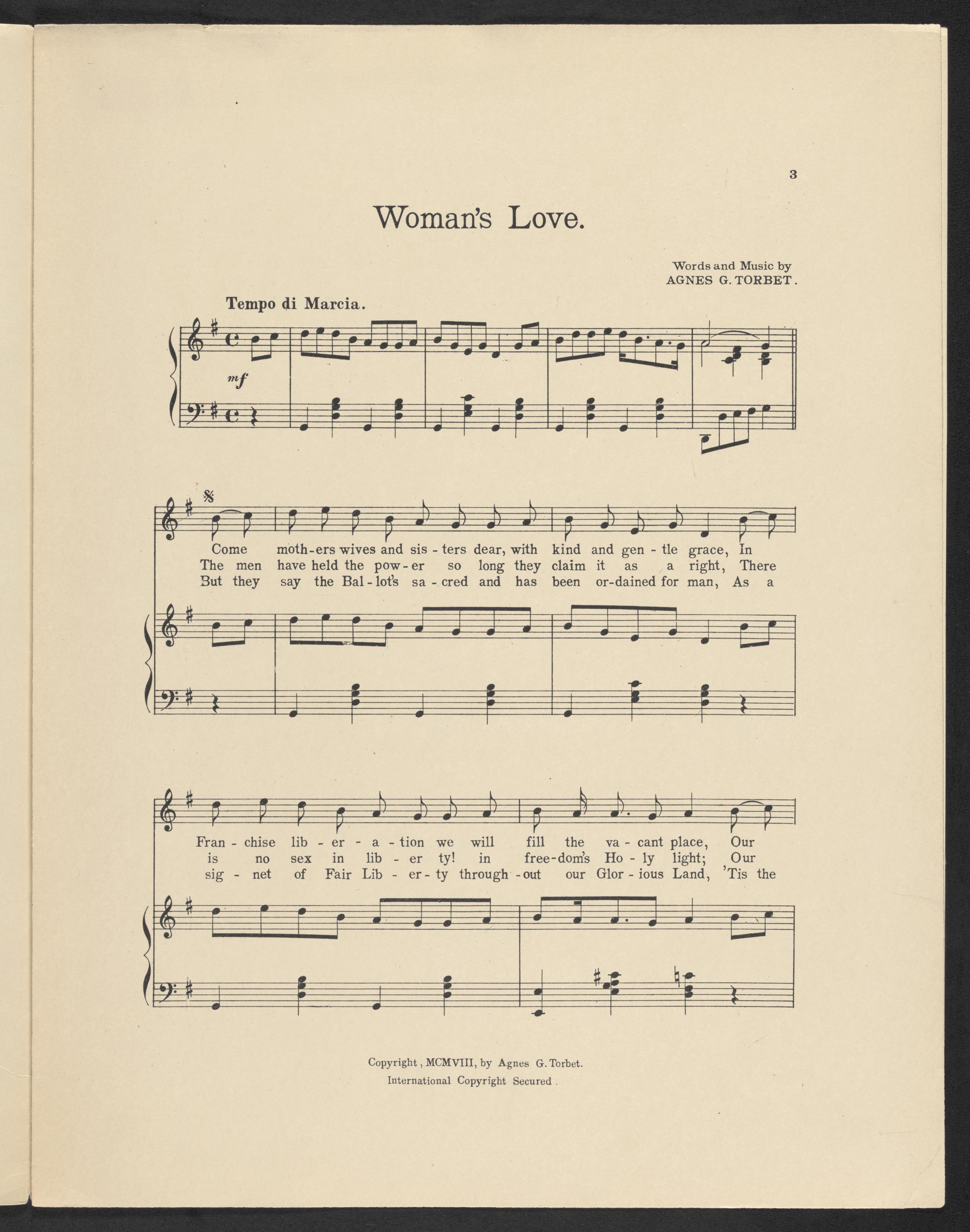 Scanned image of the current content page