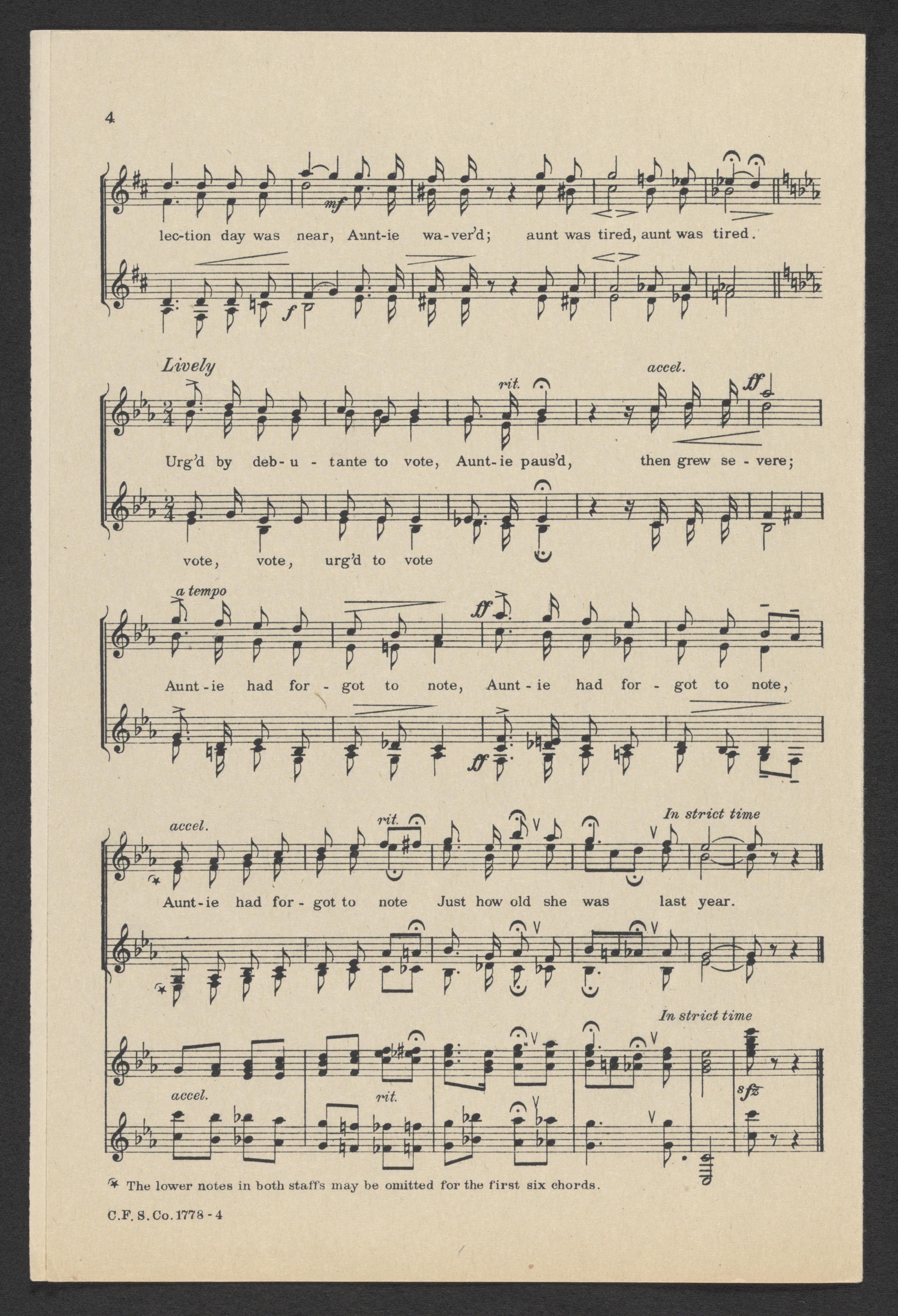 Scanned image of the current content page