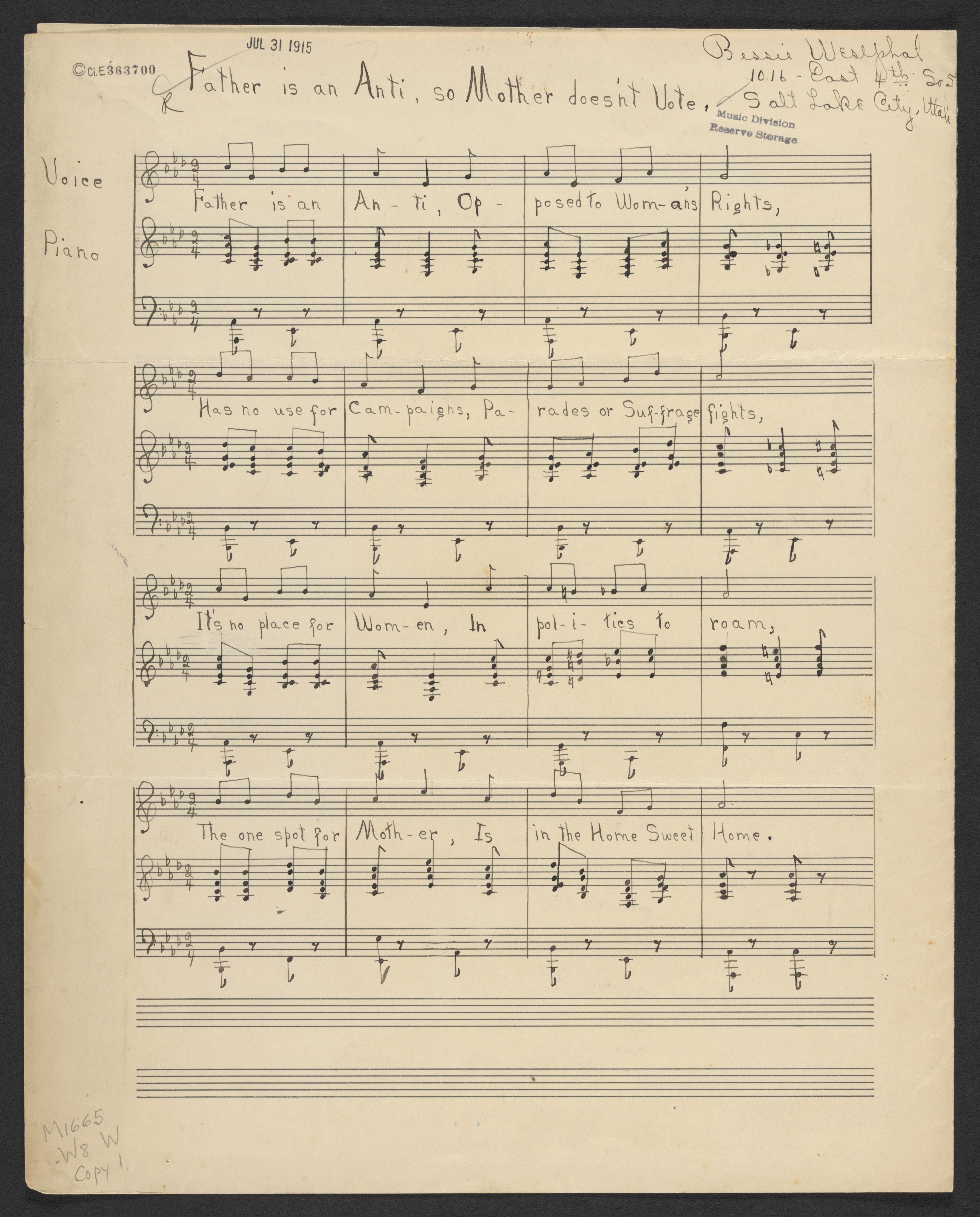 Scanned image of the current content page