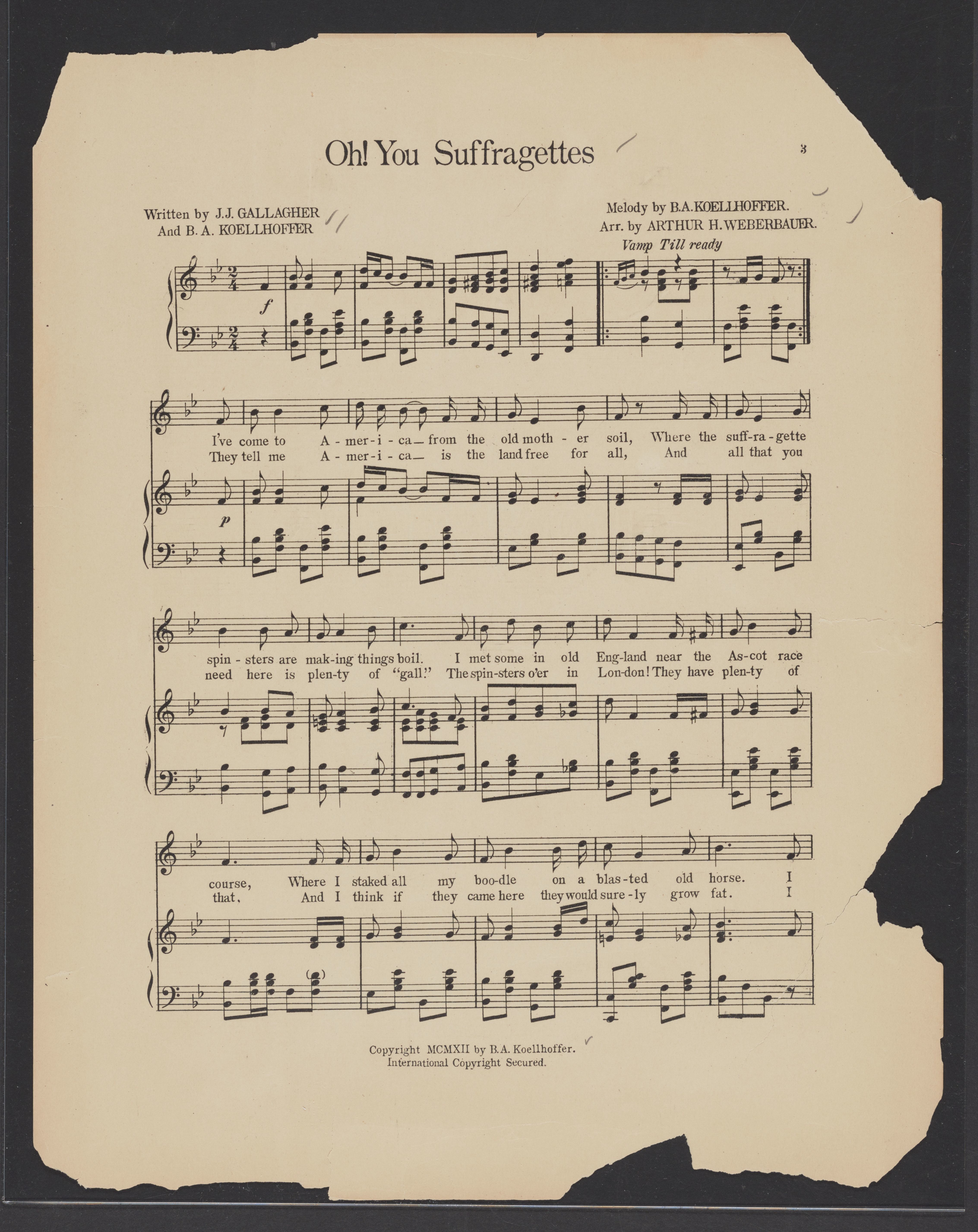 Scanned image of the current content page