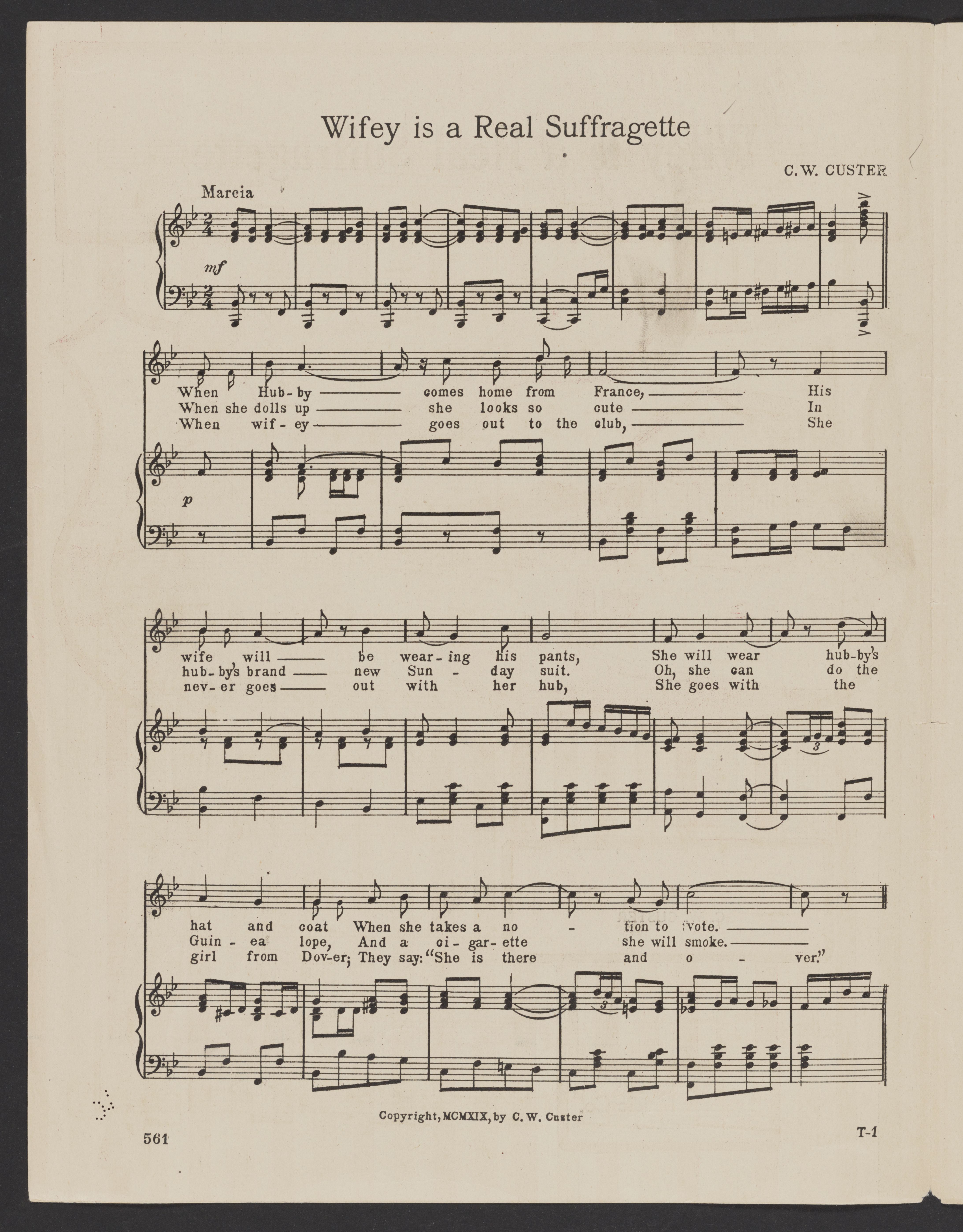 Scanned image of the current content page