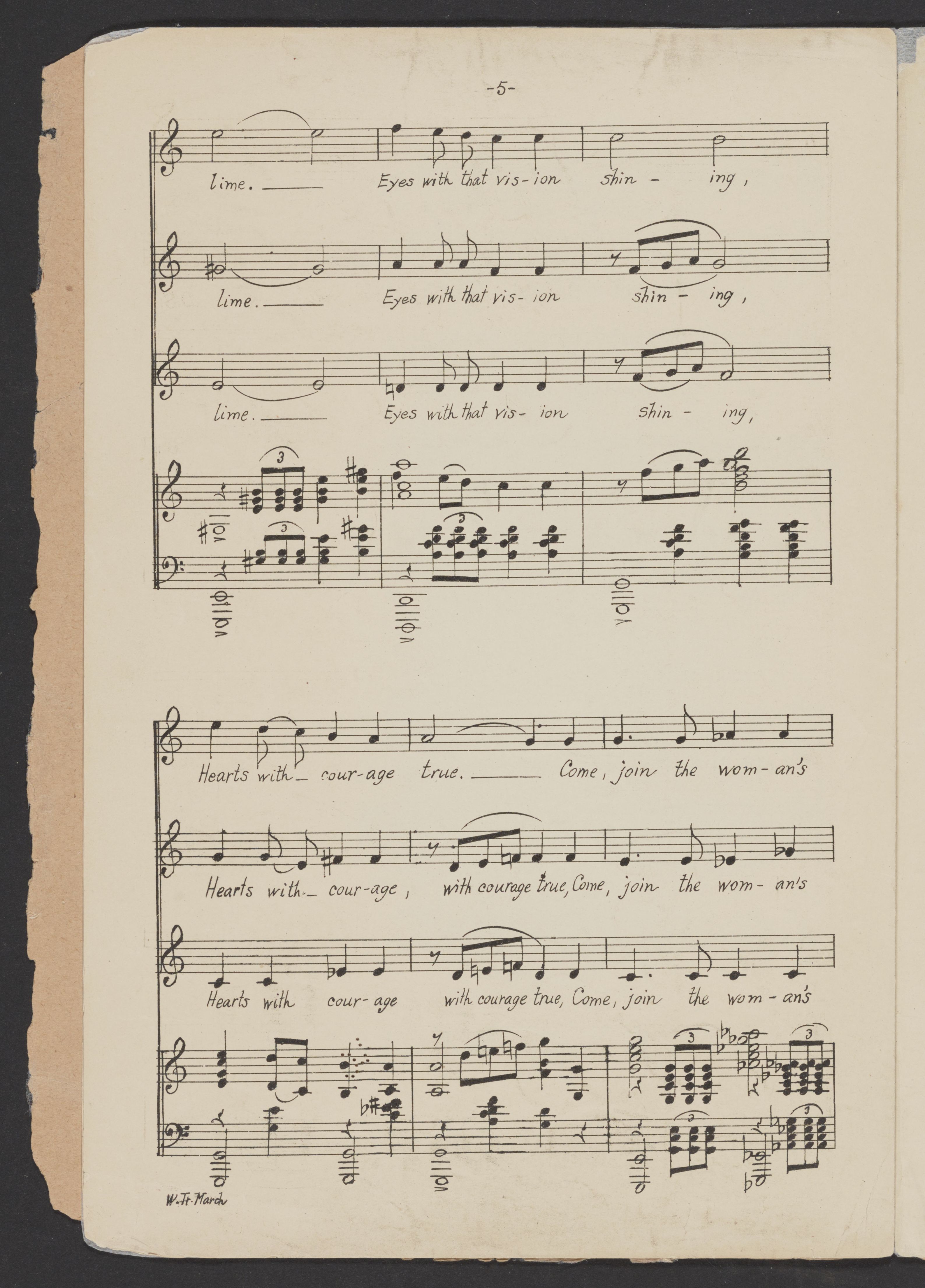 Scanned image of the current content page