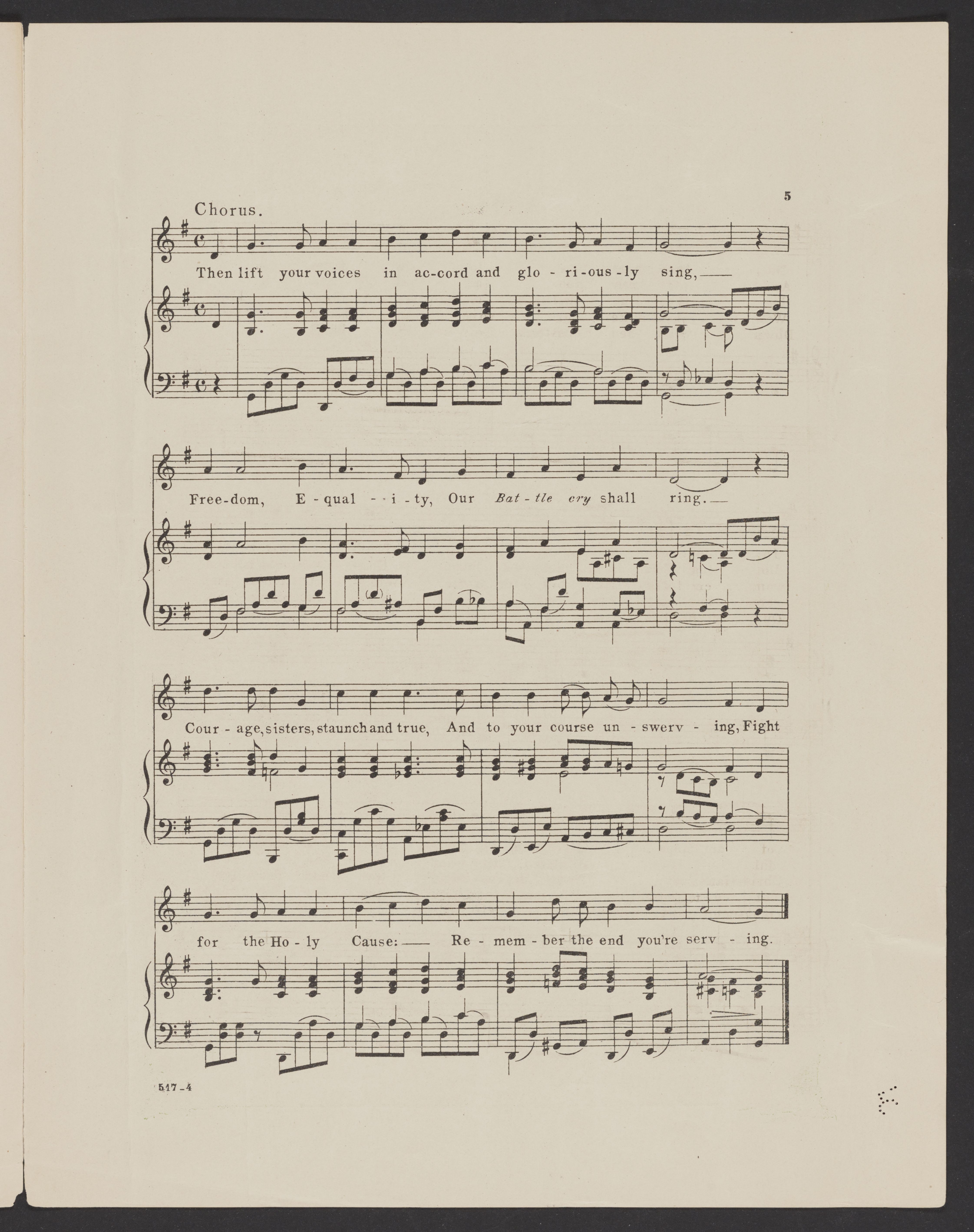 Scanned image of the current content page