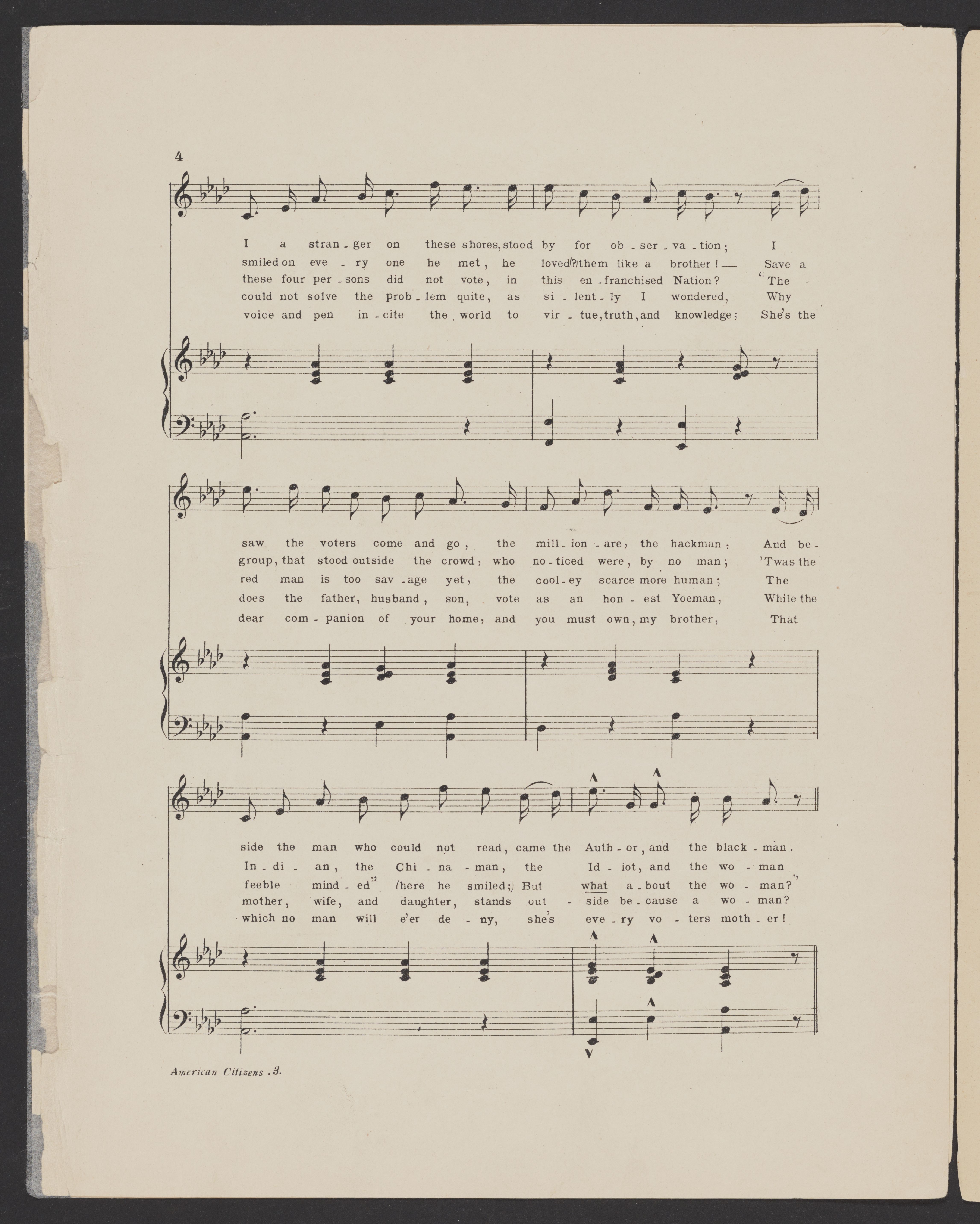 Scanned image of the current content page