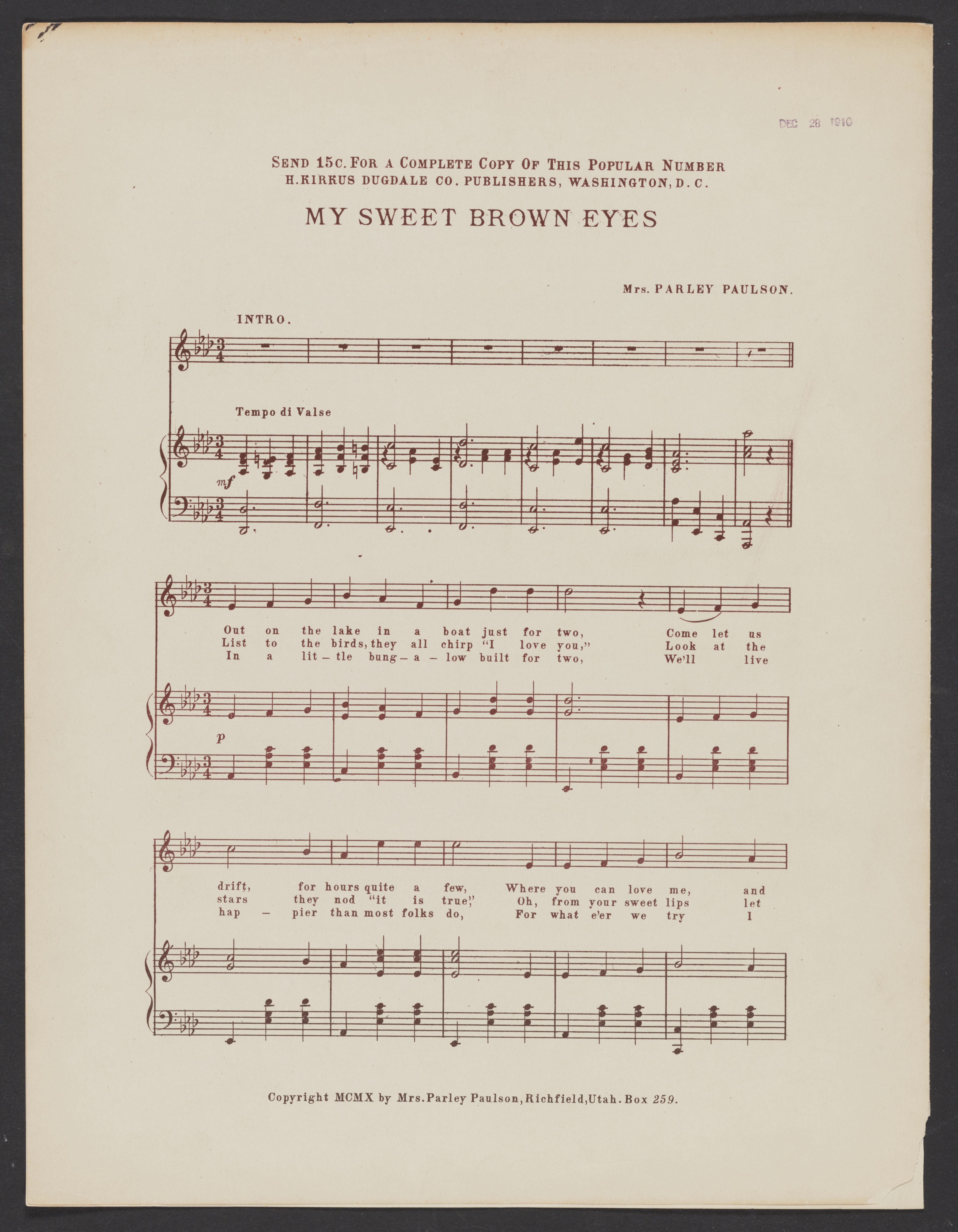 Scanned image of the current content page