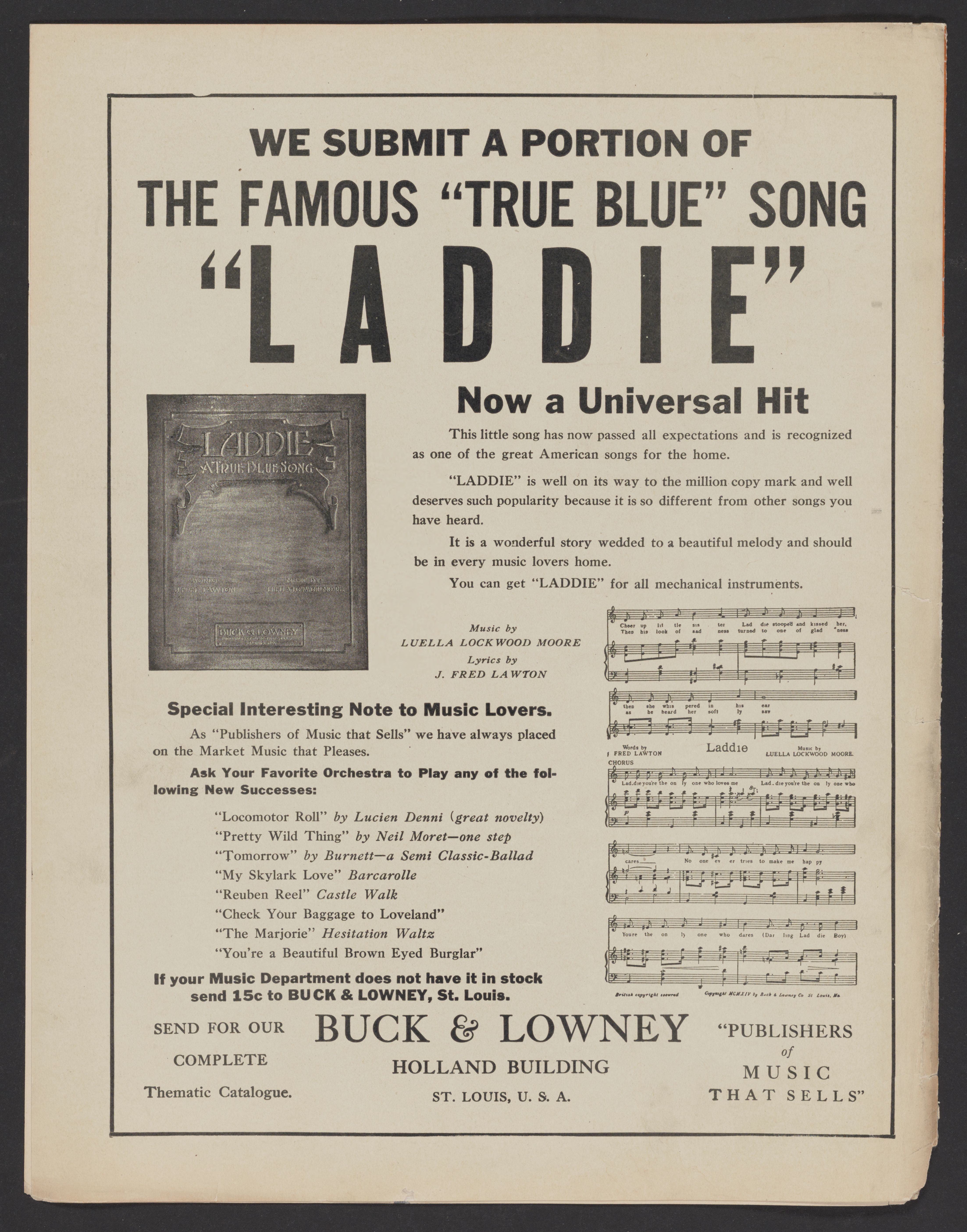 Scanned image of the current content page