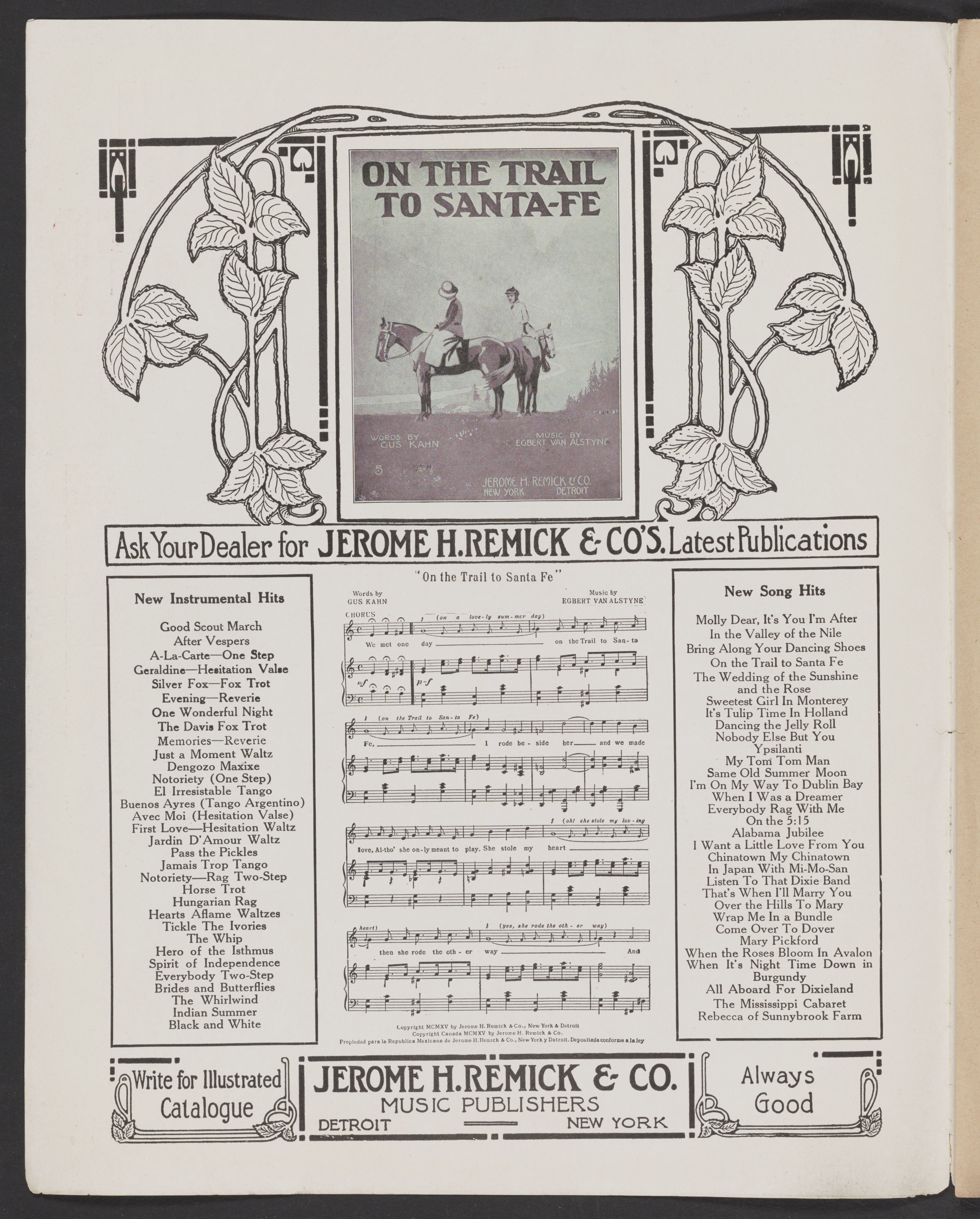 Scanned image of the current content page