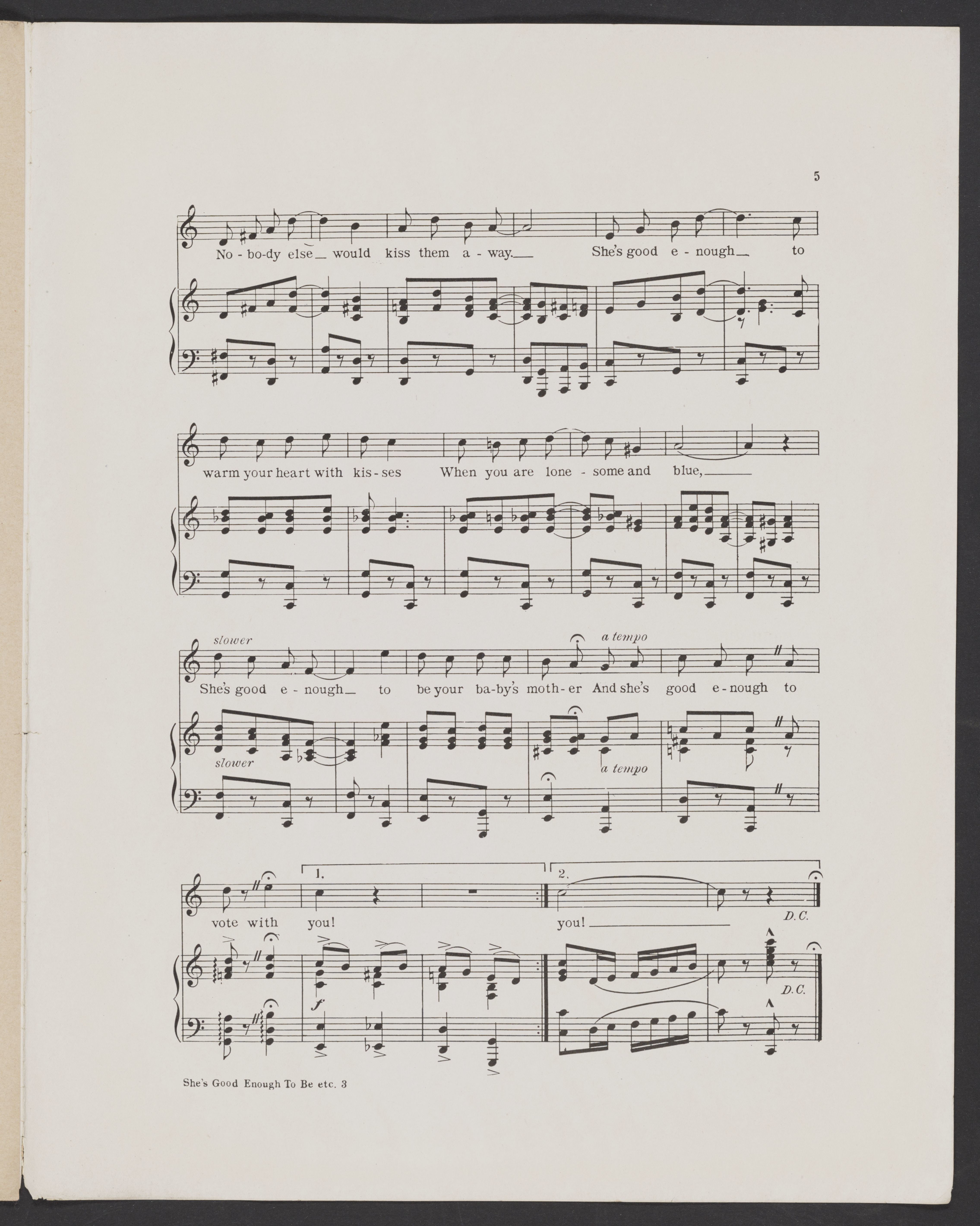 Scanned image of the current content page