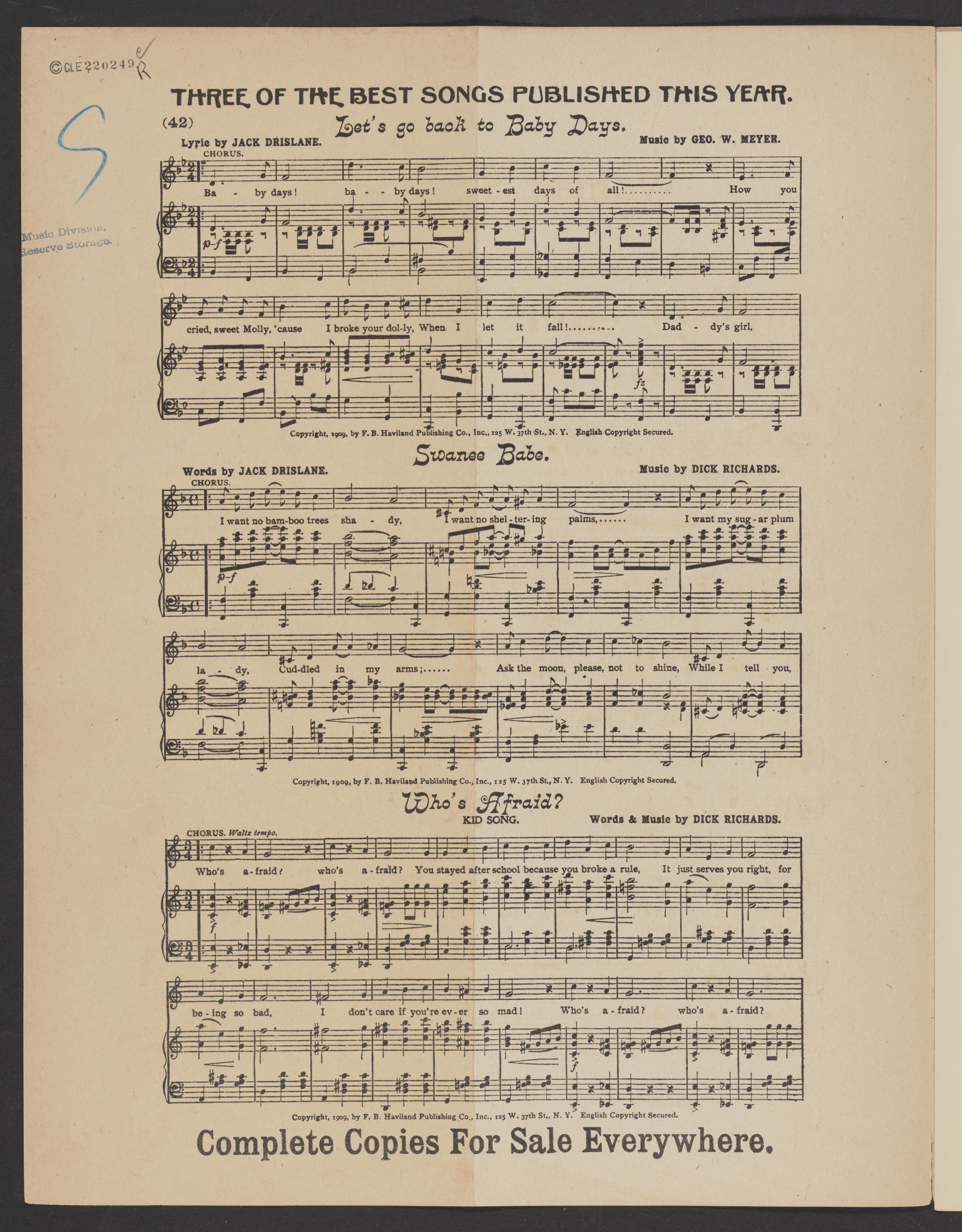 Scanned image of the current content page