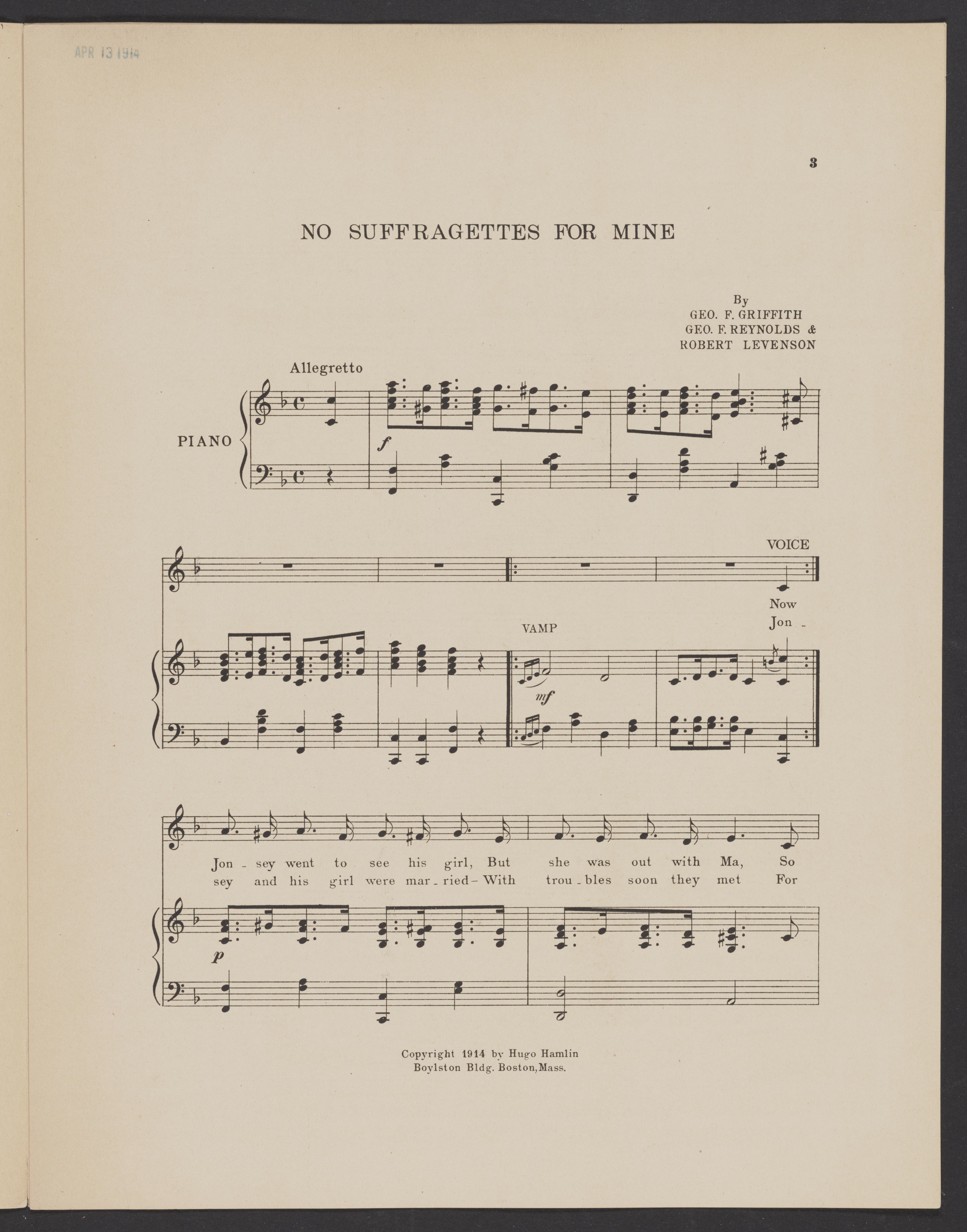 Scanned image of the current content page