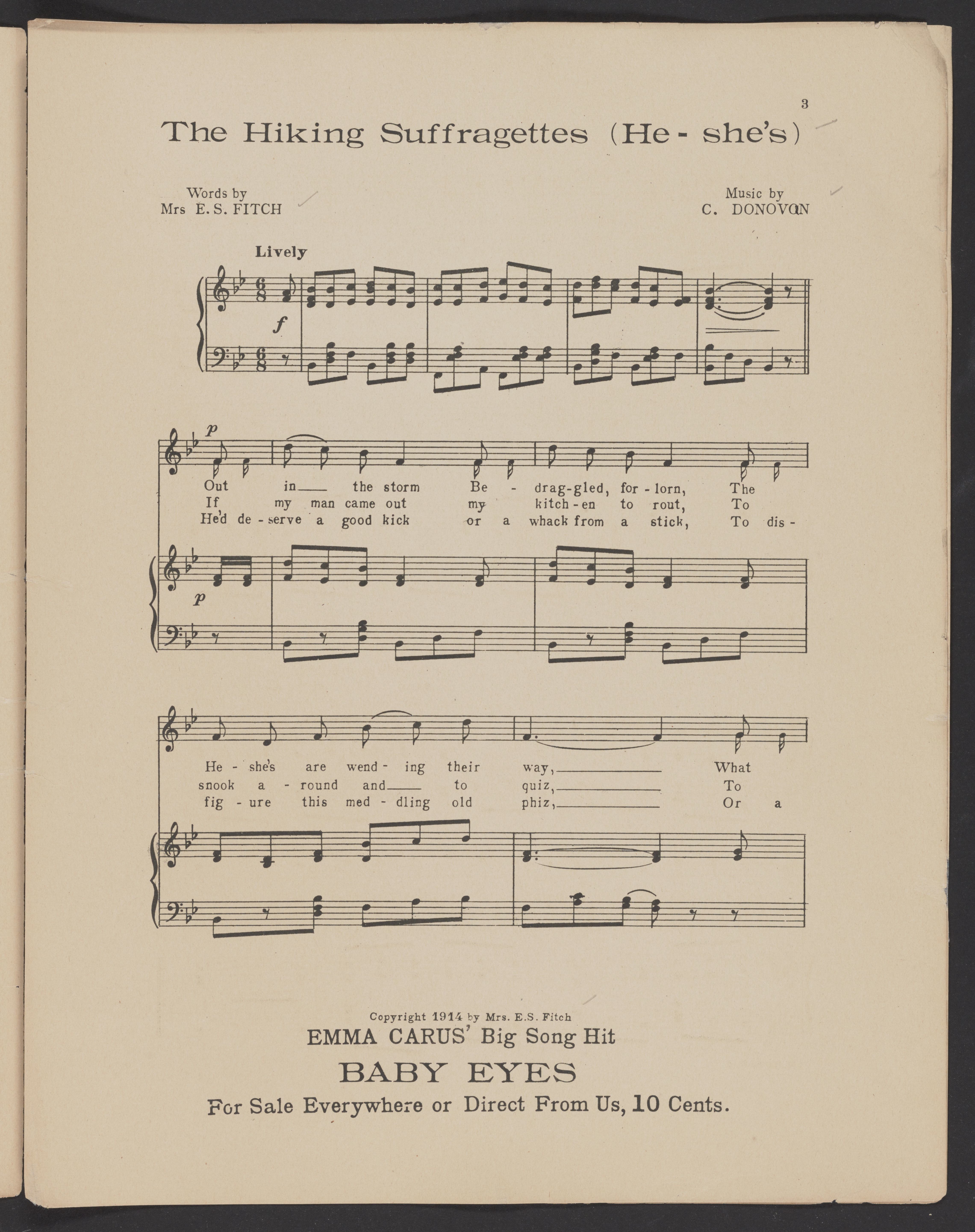 Scanned image of the current content page