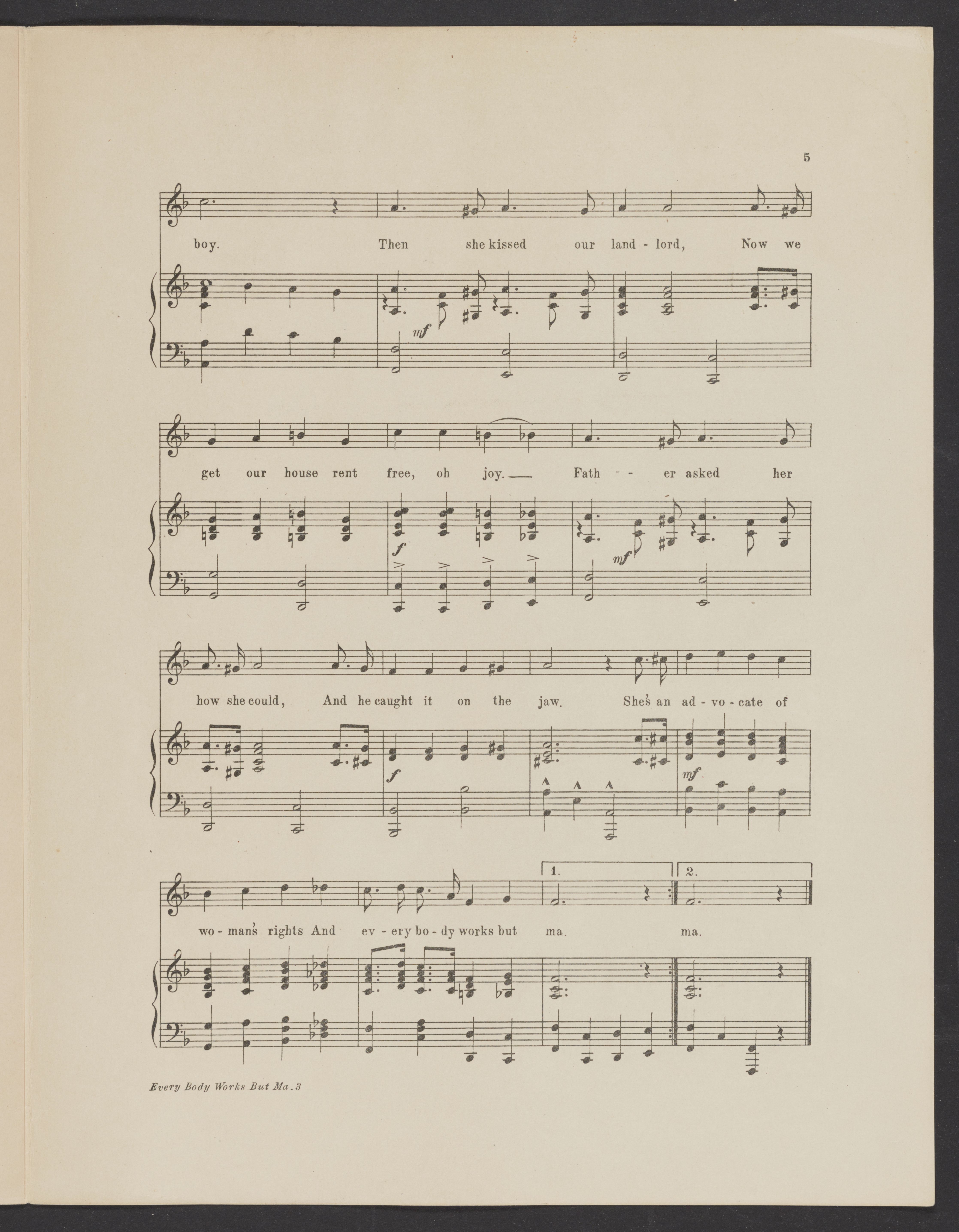 Scanned image of the current content page