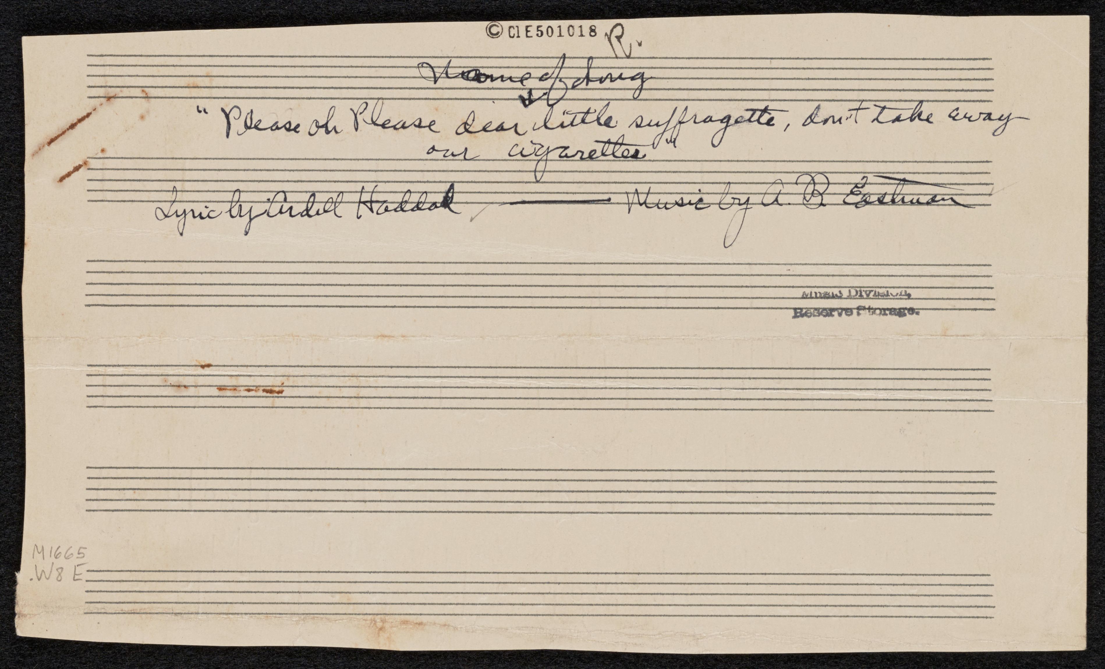 Scanned image of the current content page