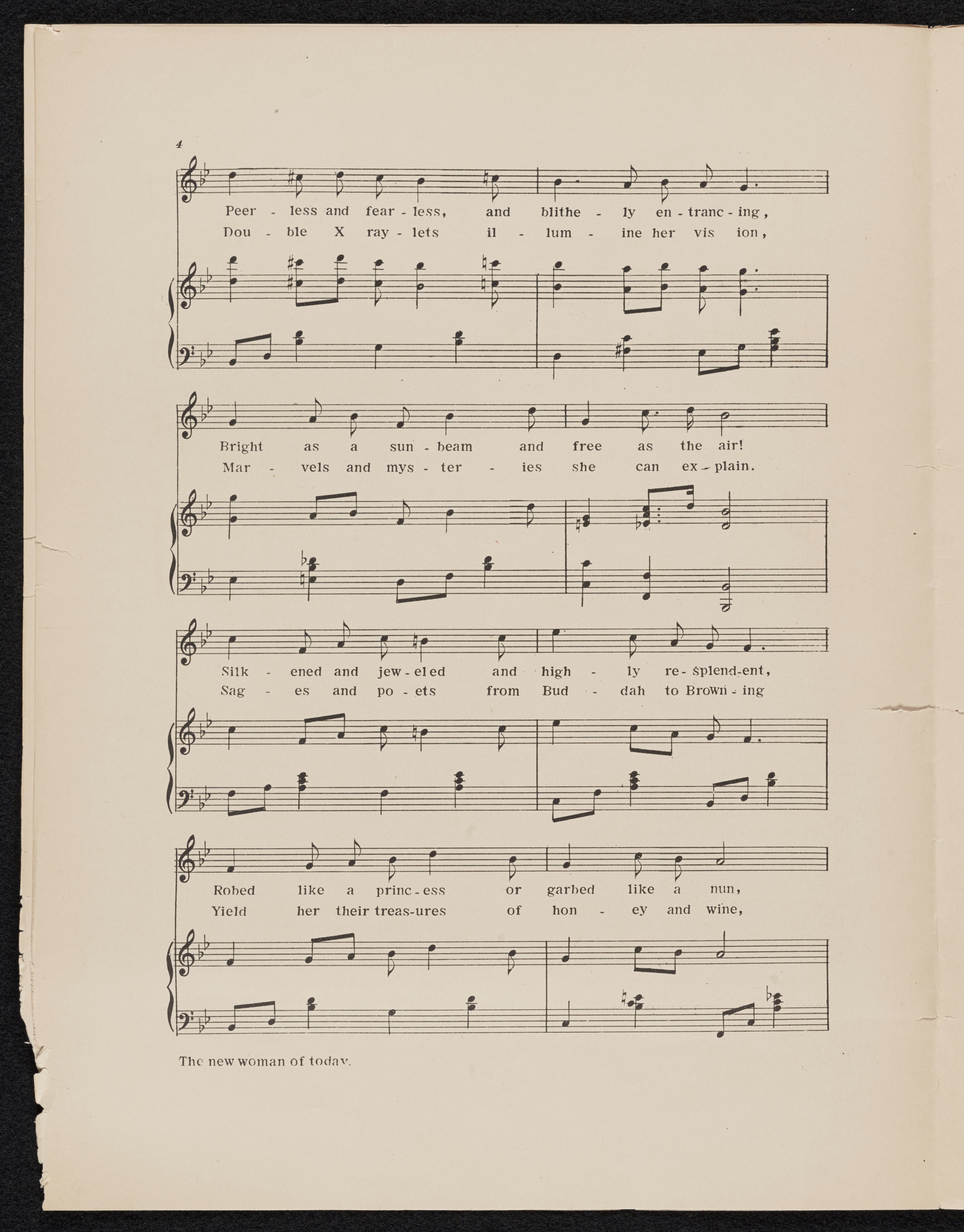 Scanned image of the current content page