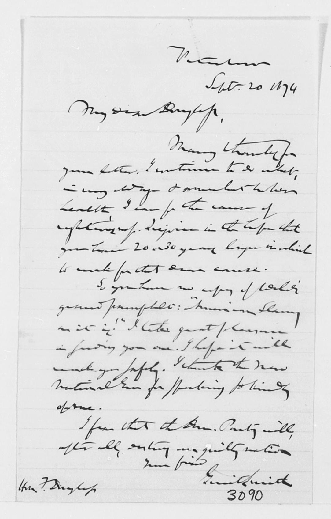 Scanned image of the current content page