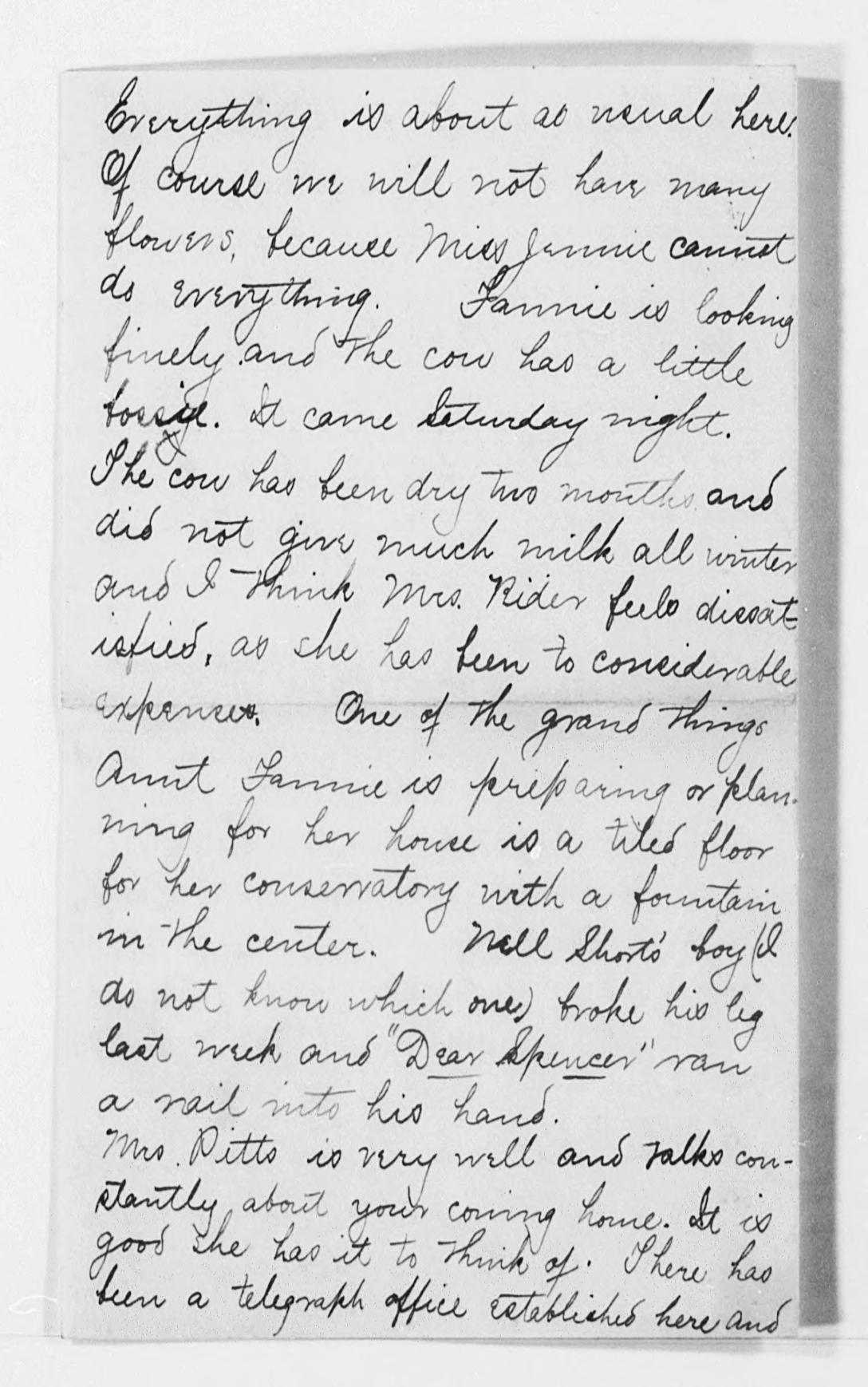 Scanned image of the current content page