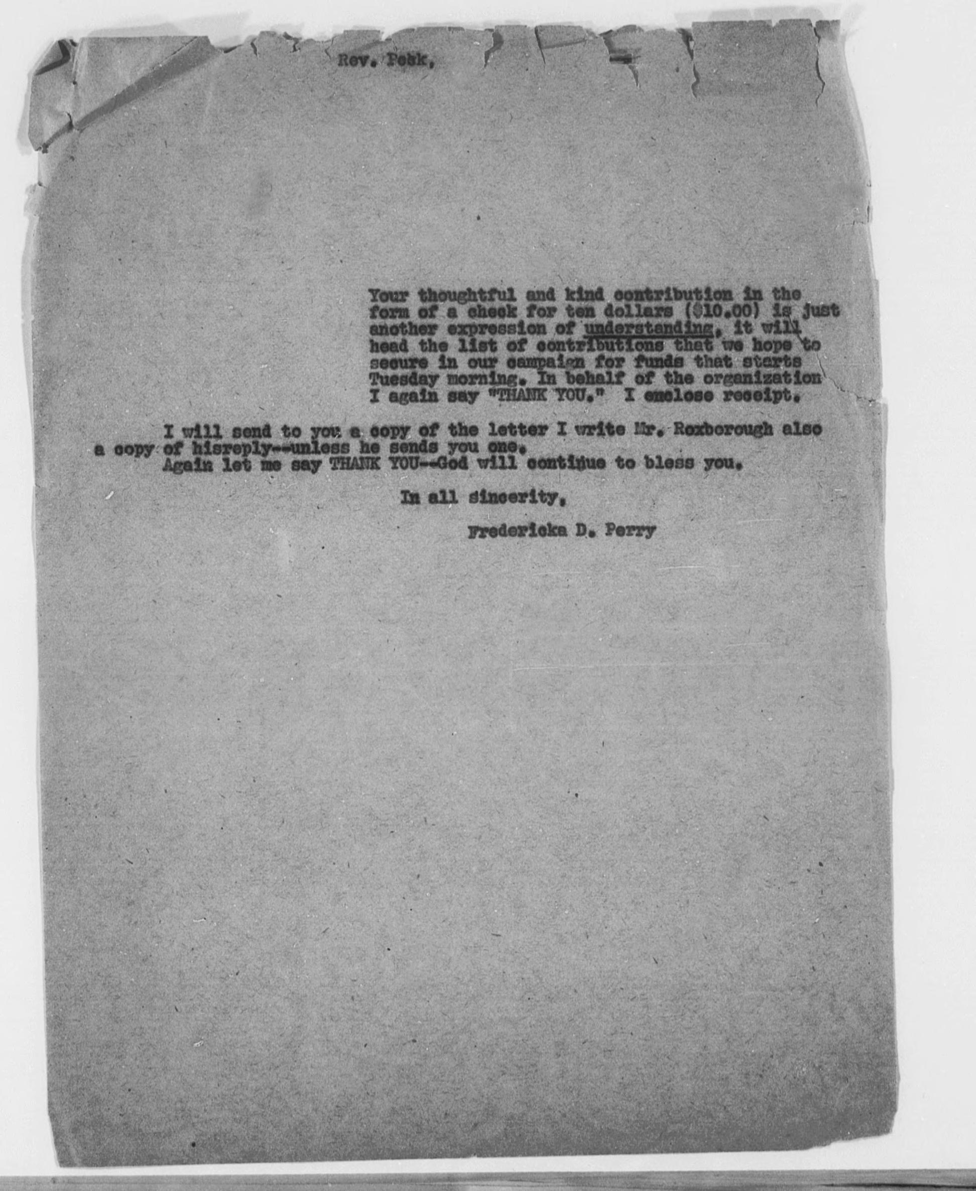 Scanned image of the current content page