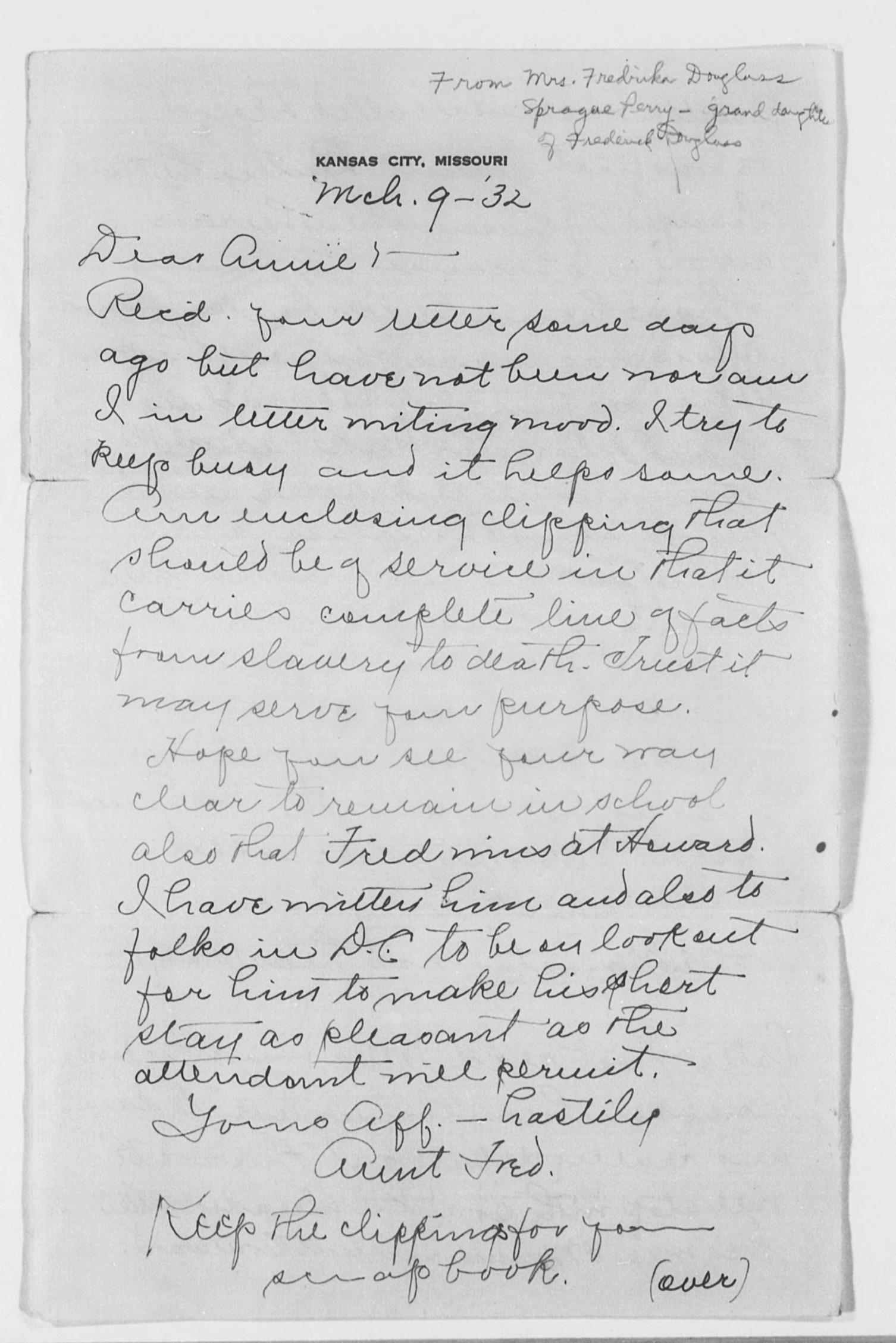 Scanned image of the current content page
