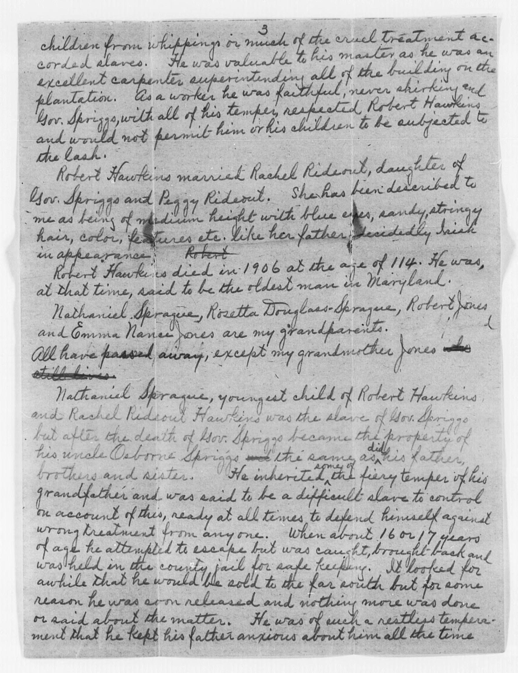 Scanned image of the current content page