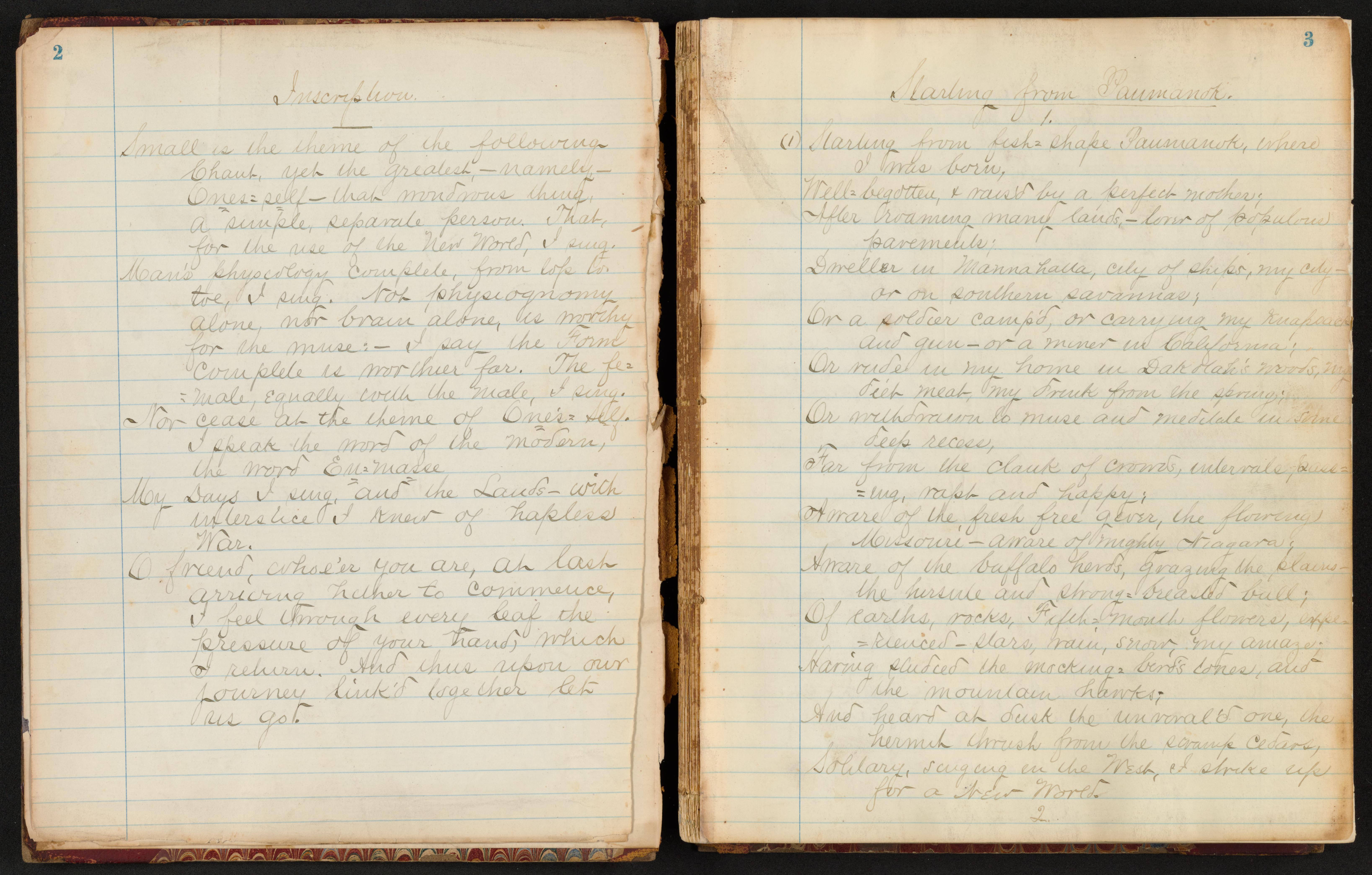 Scanned image of the current content page