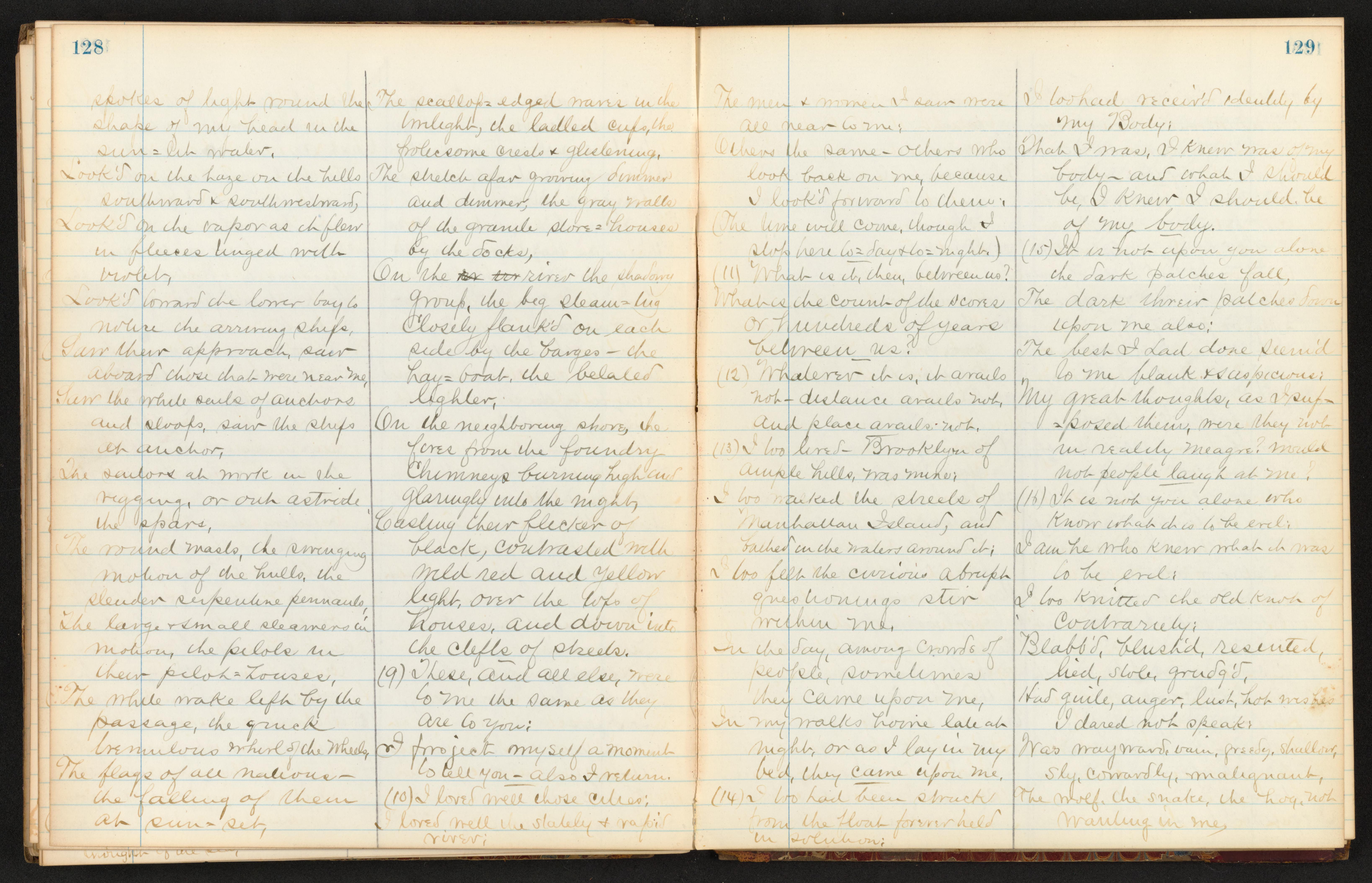 Scanned image of the current content page