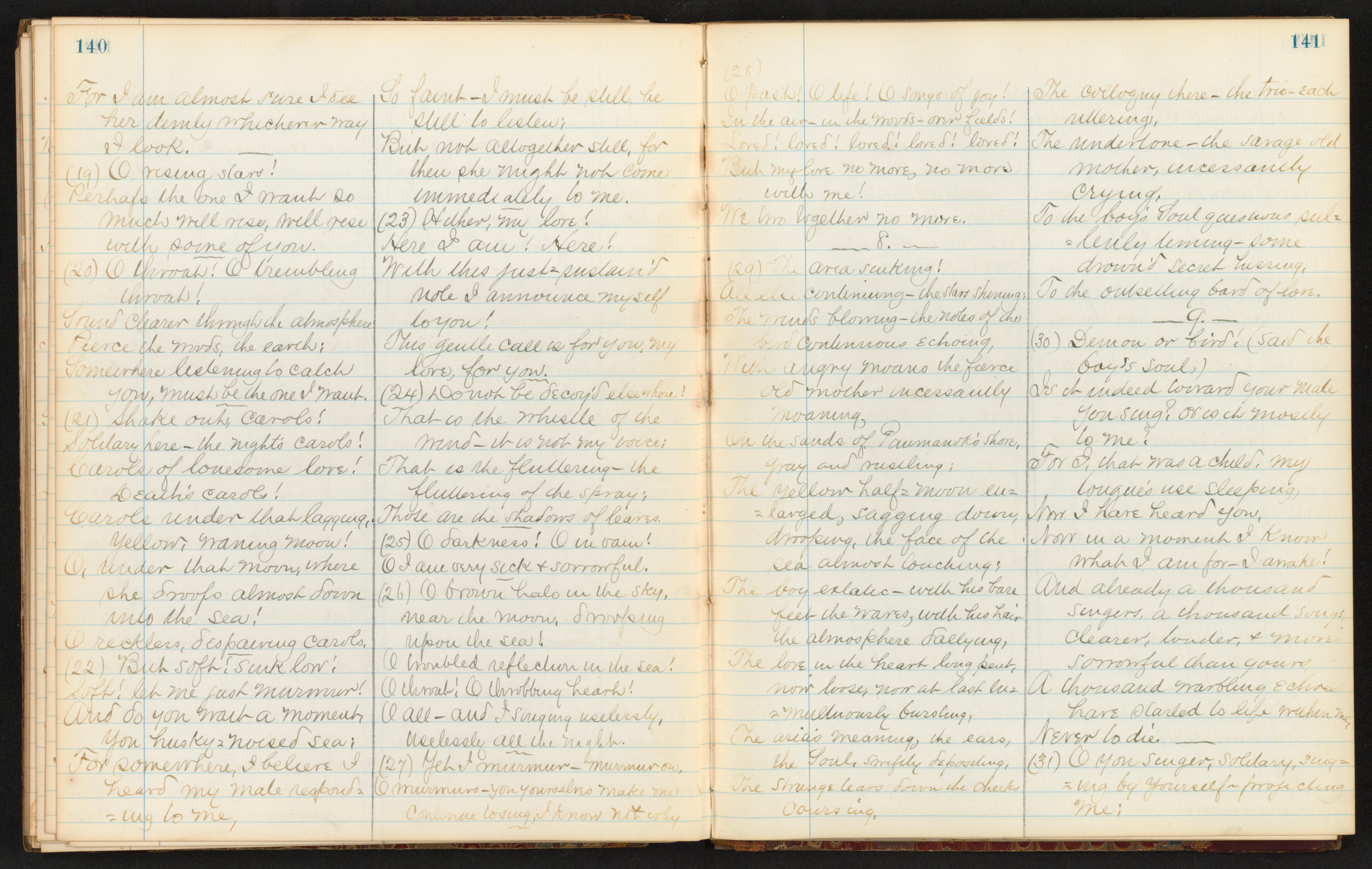 Scanned image of the current content page