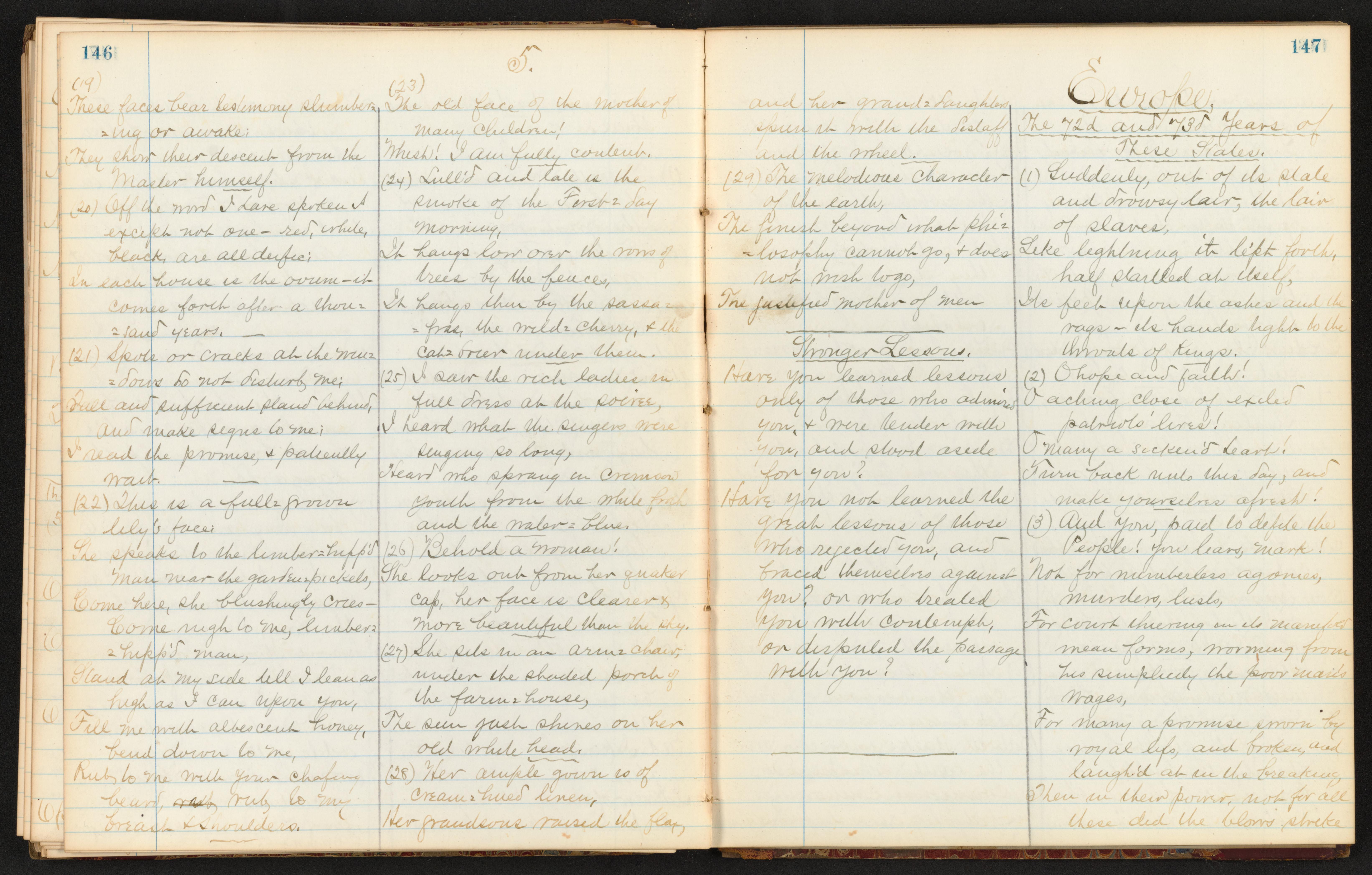 Scanned image of the current content page