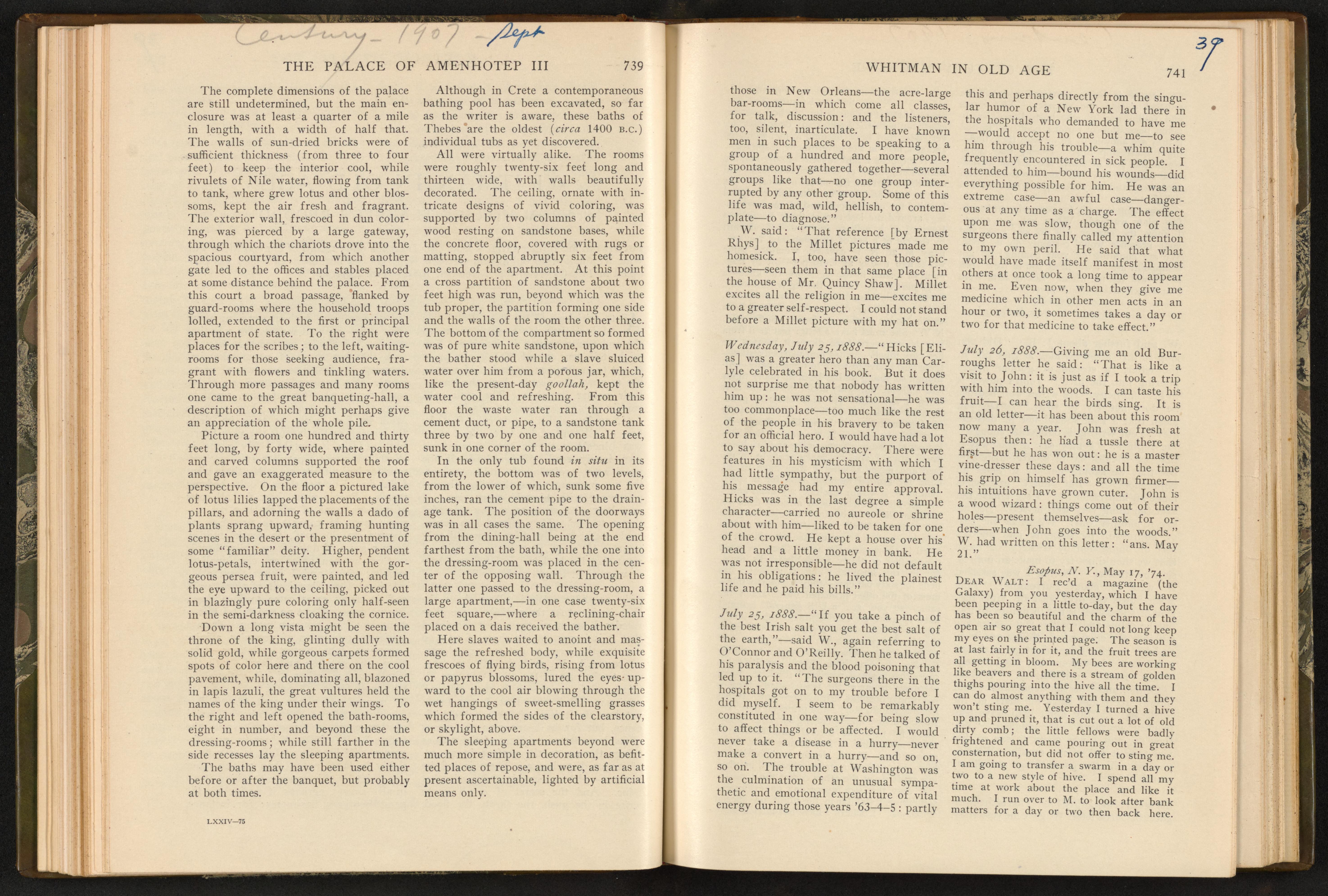 Scanned image of the current content page