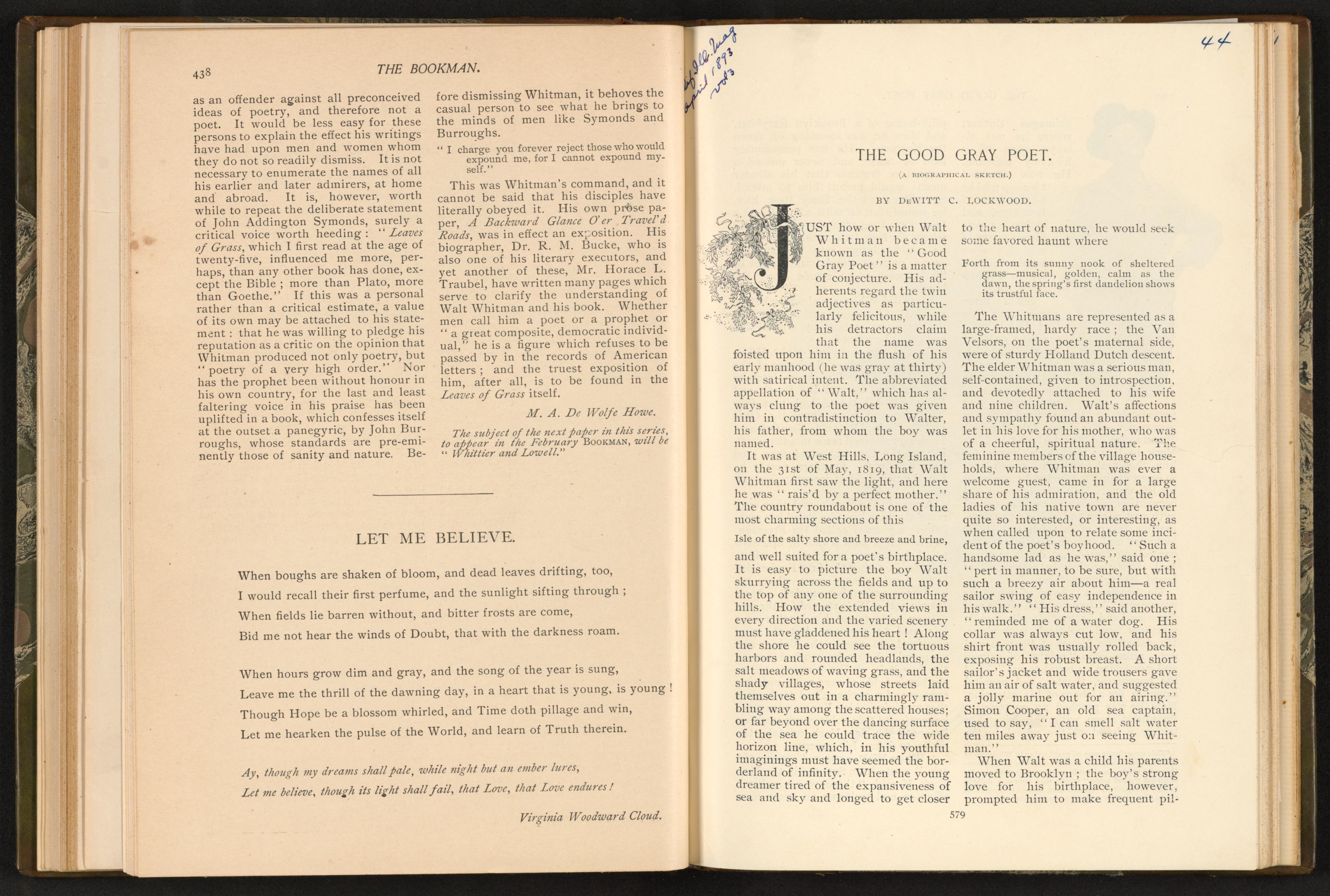 Scanned image of the current content page