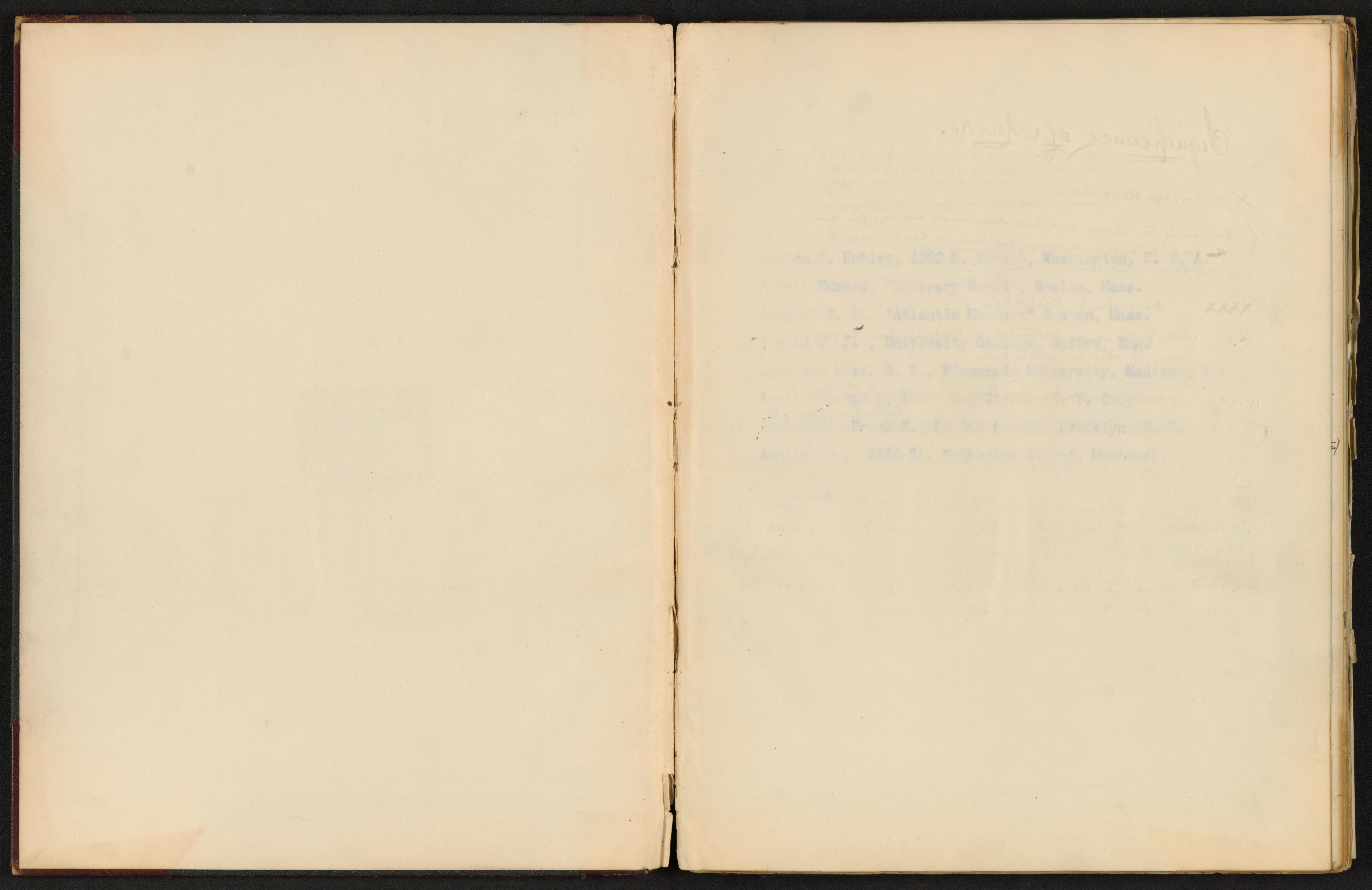 Scanned image of the current content page