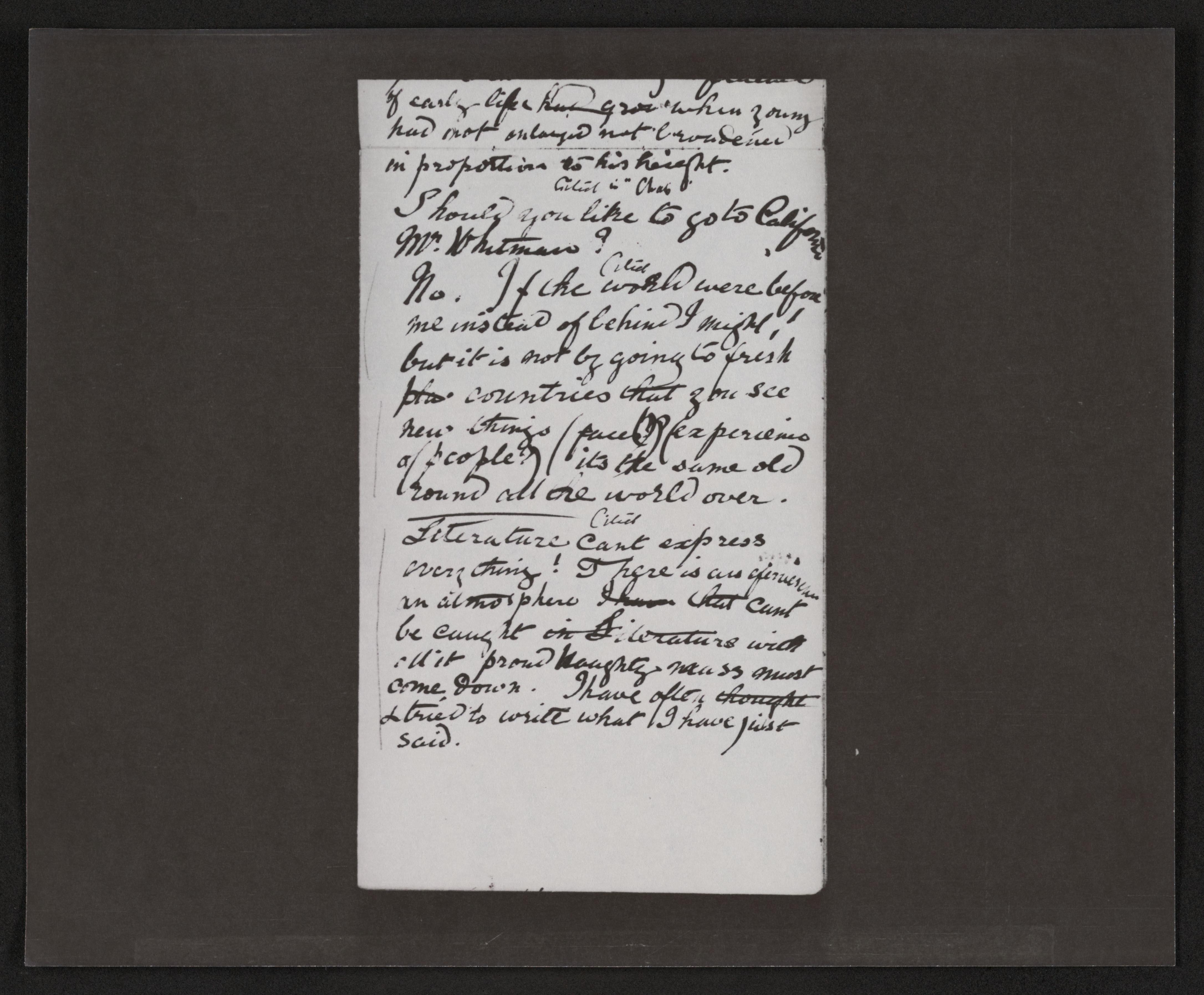 Scanned image of the current content page