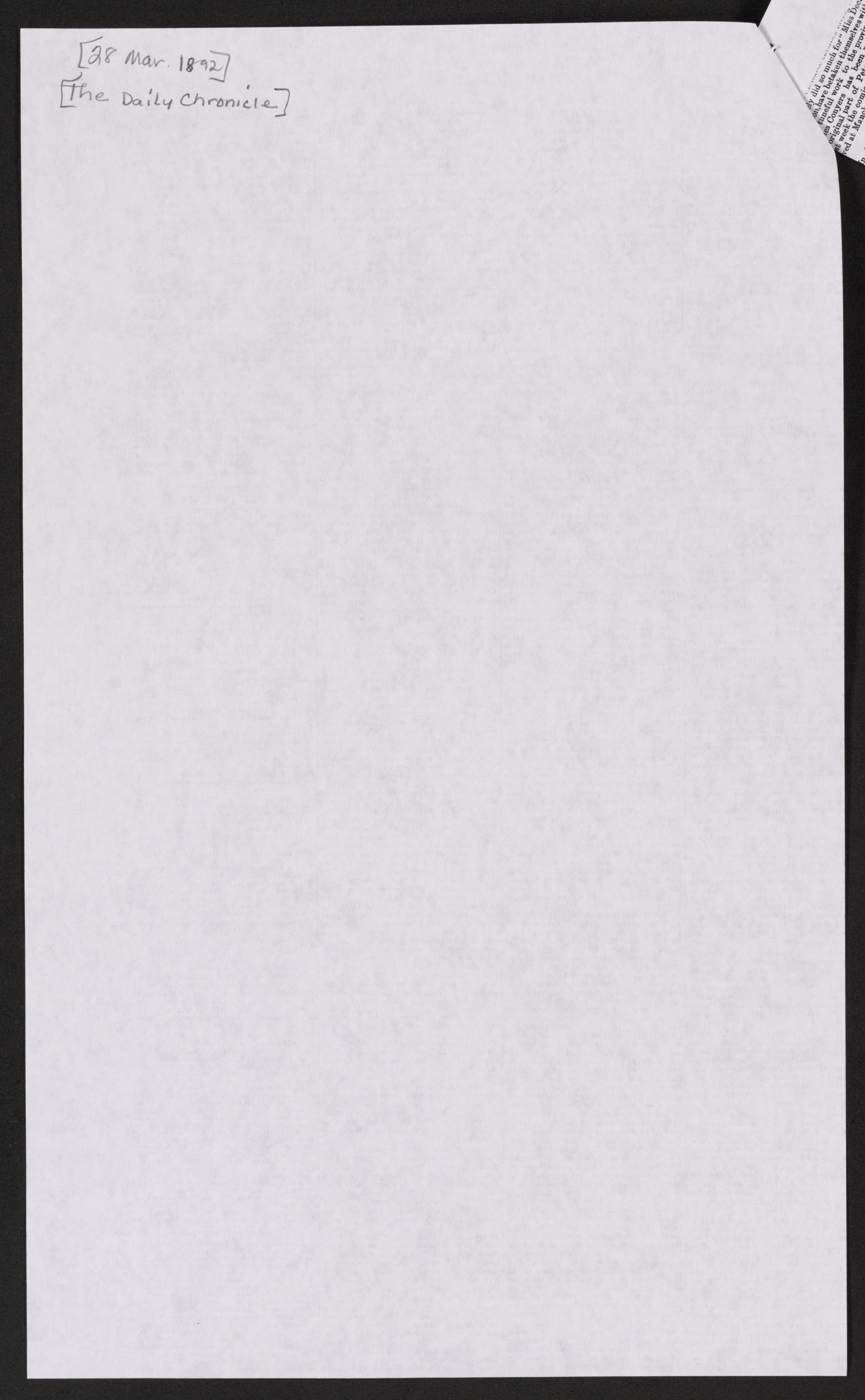 Scanned image of the current content page