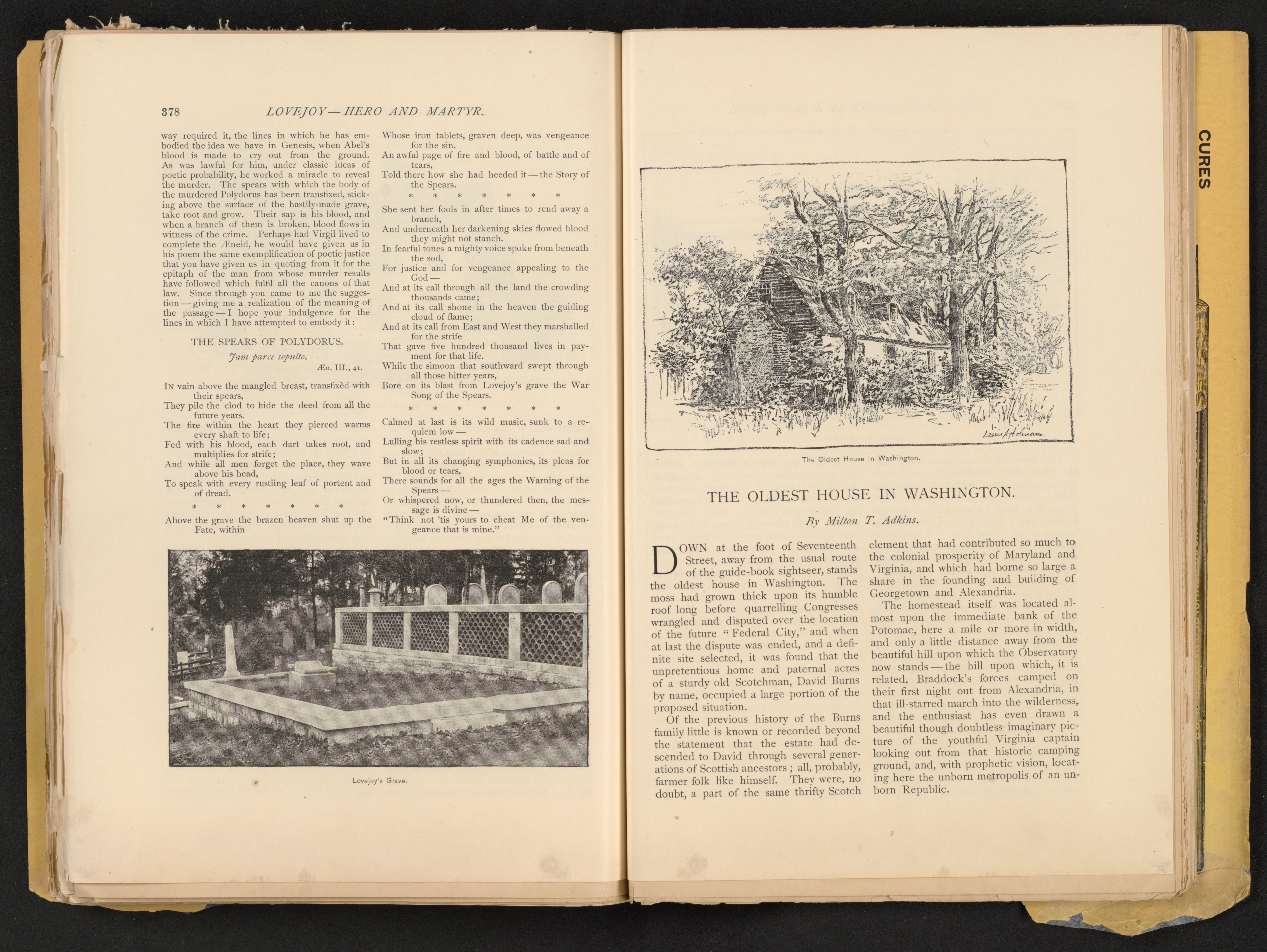 Scanned image of the current content page