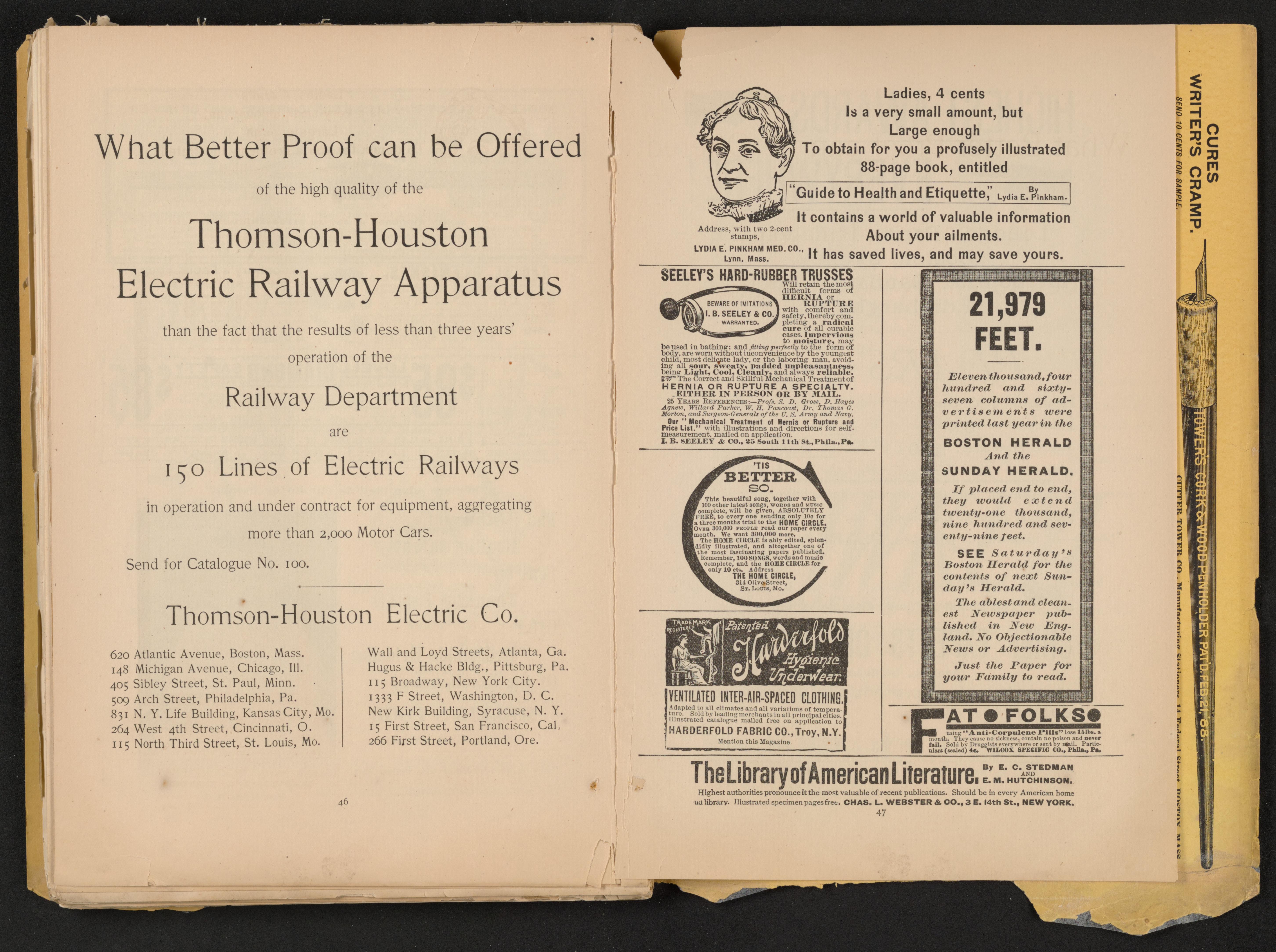 Scanned image of the current content page