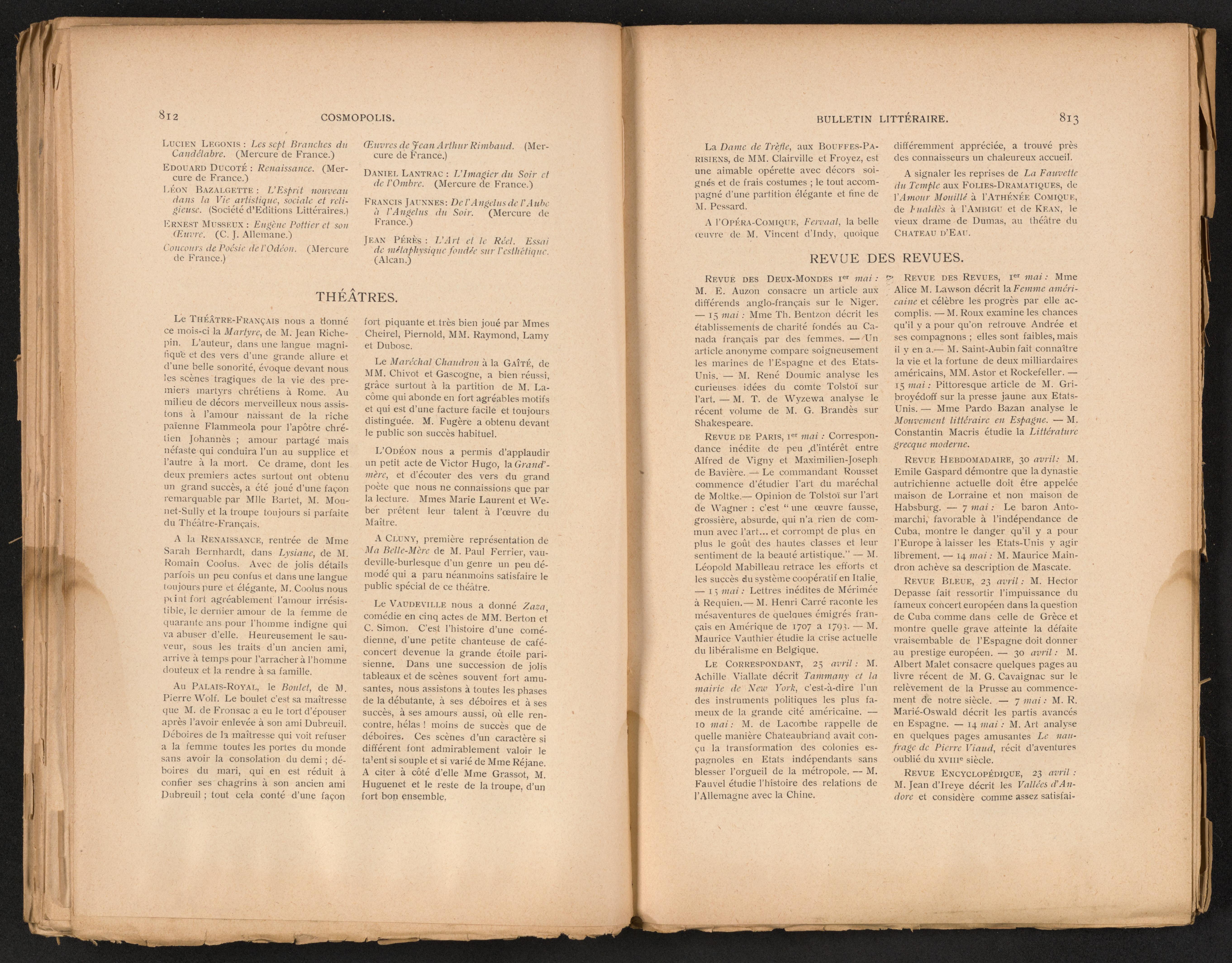 Scanned image of the current content page