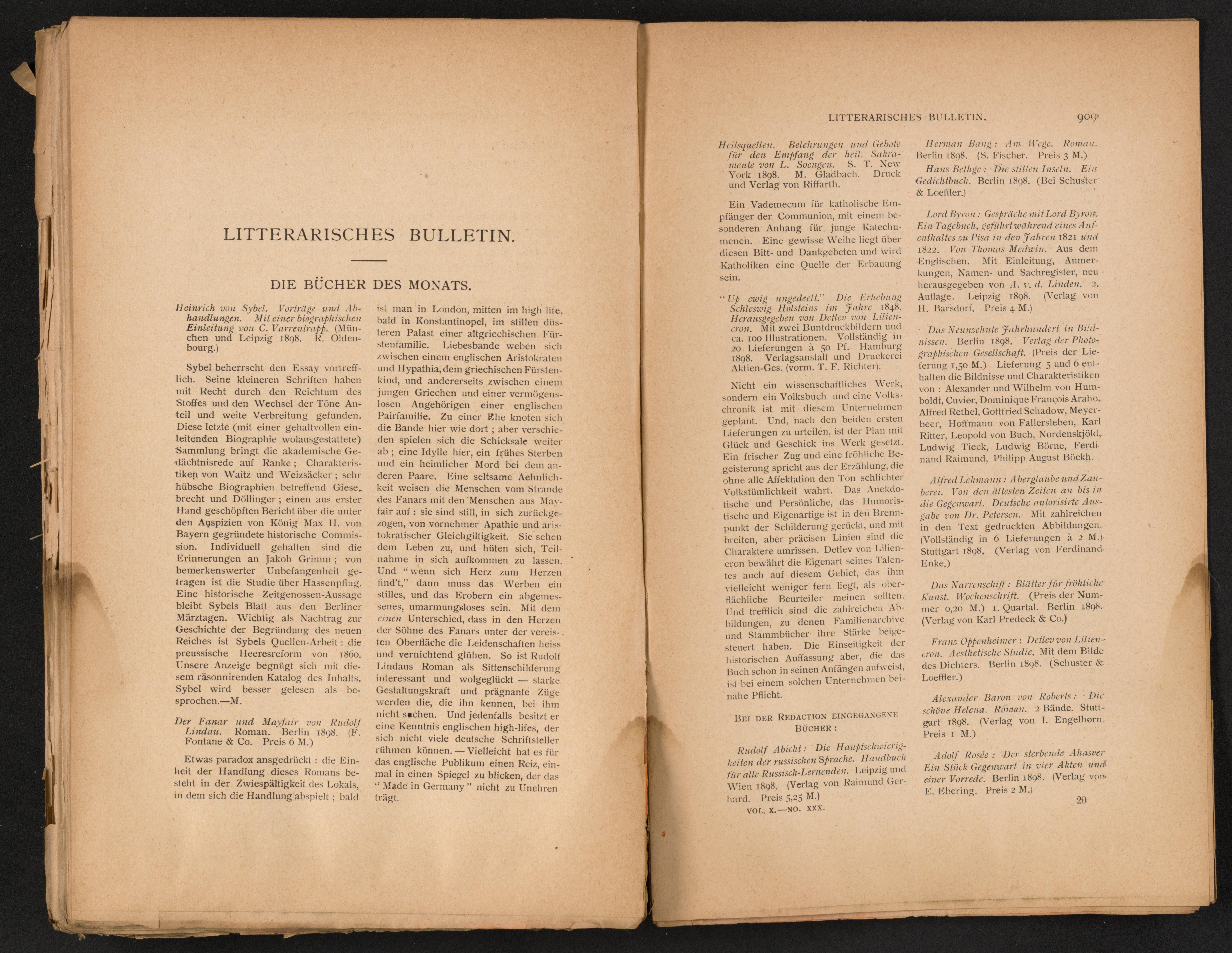 Scanned image of the current content page