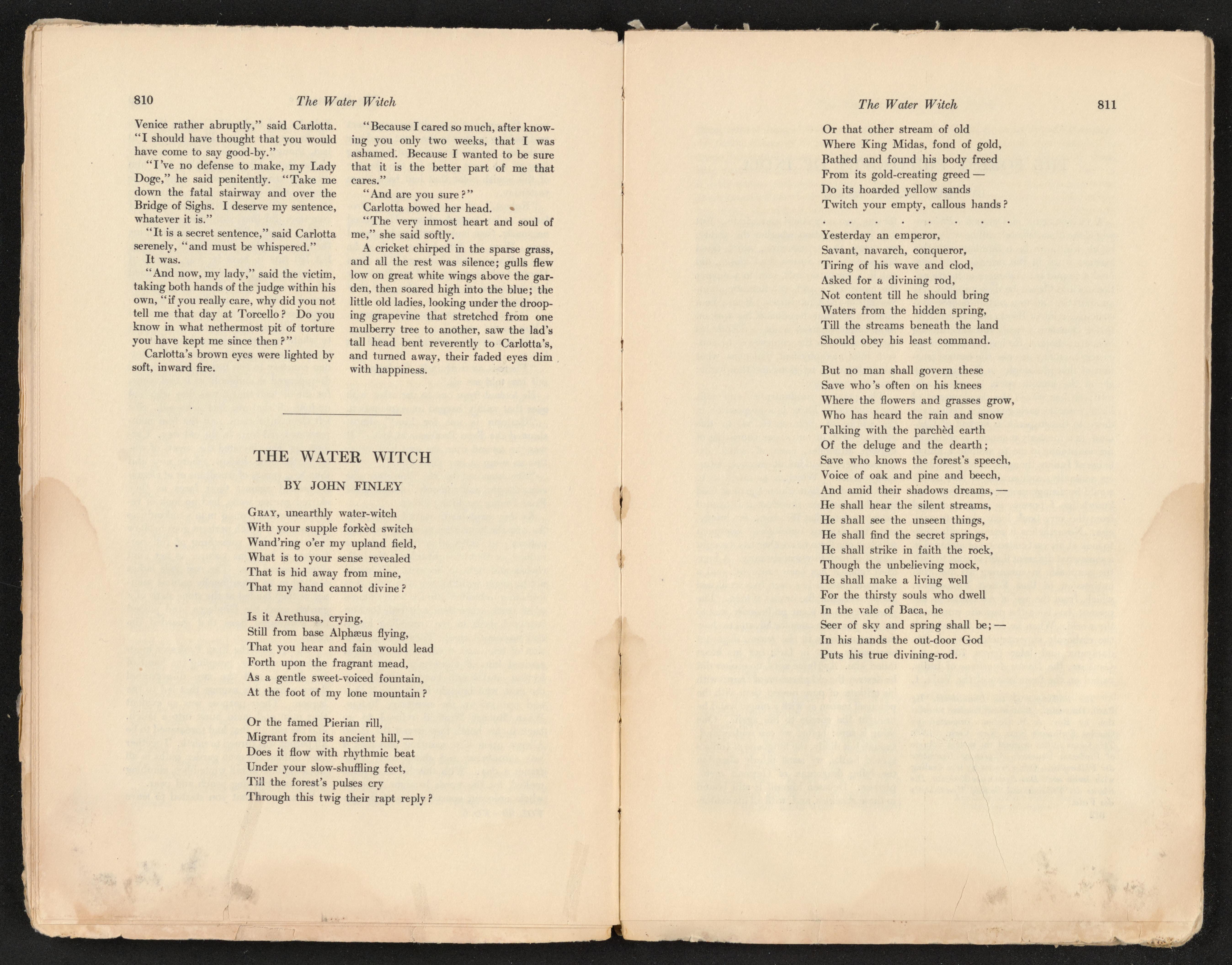 Scanned image of the current content page