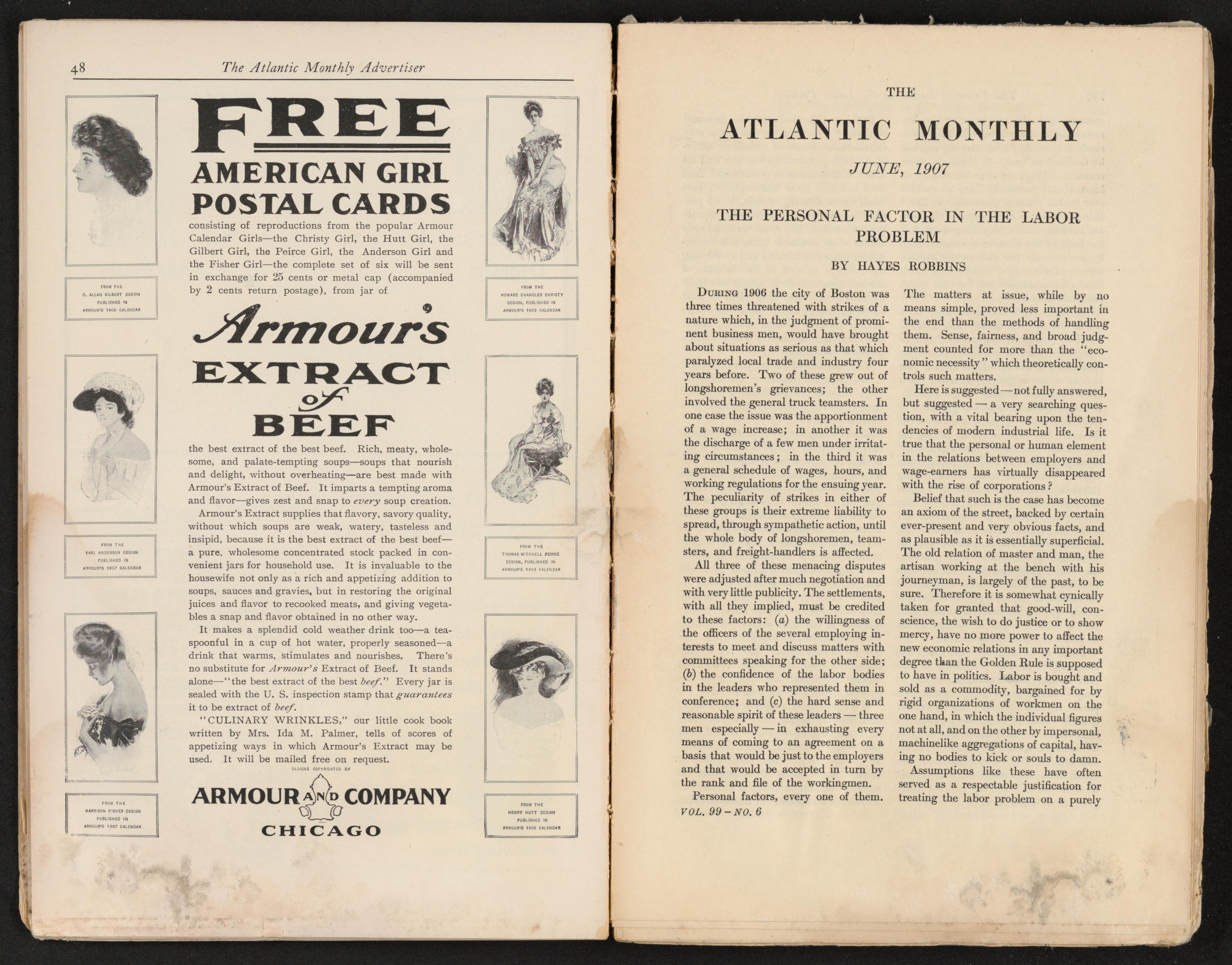 Scanned image of the current content page