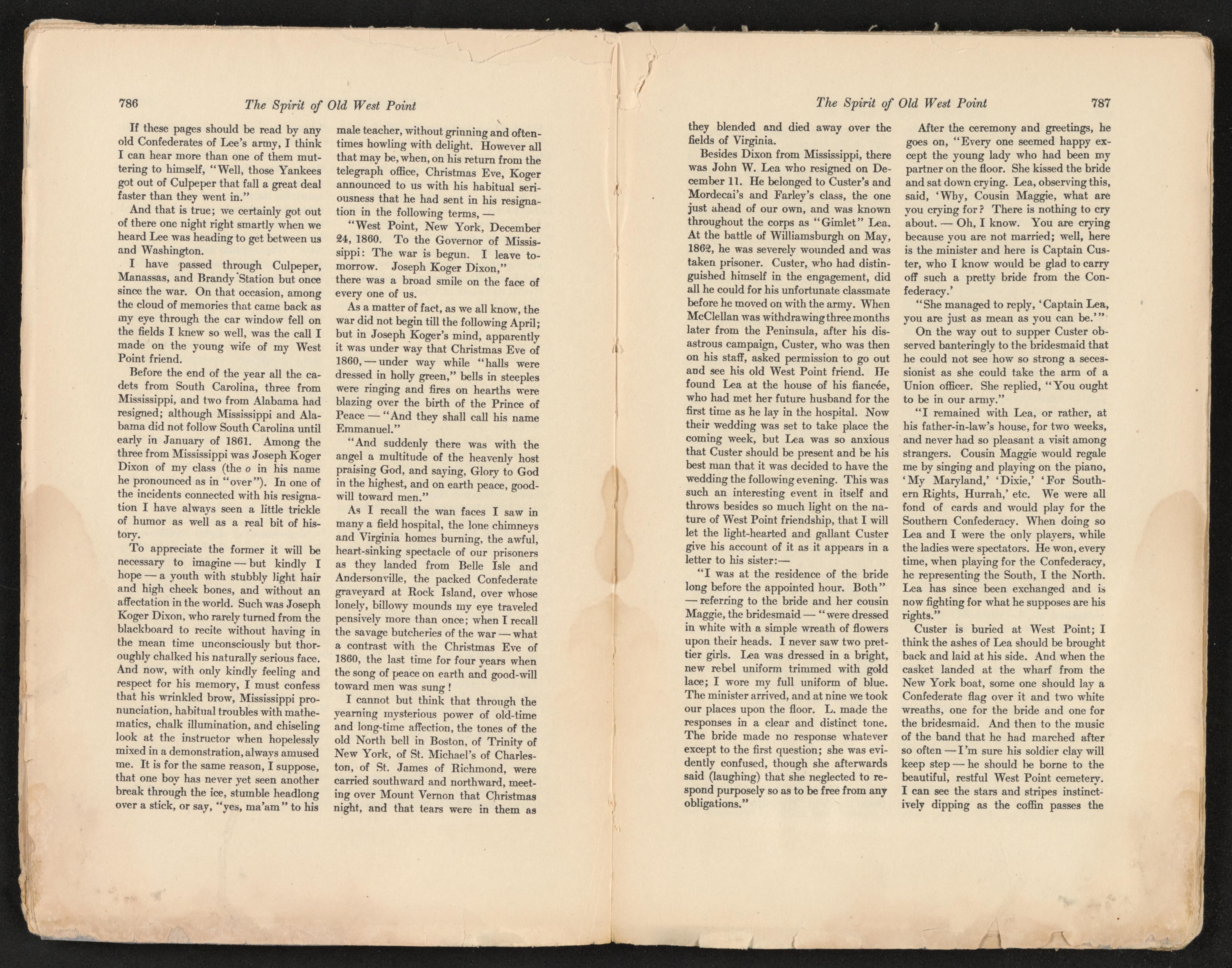 Scanned image of the current content page