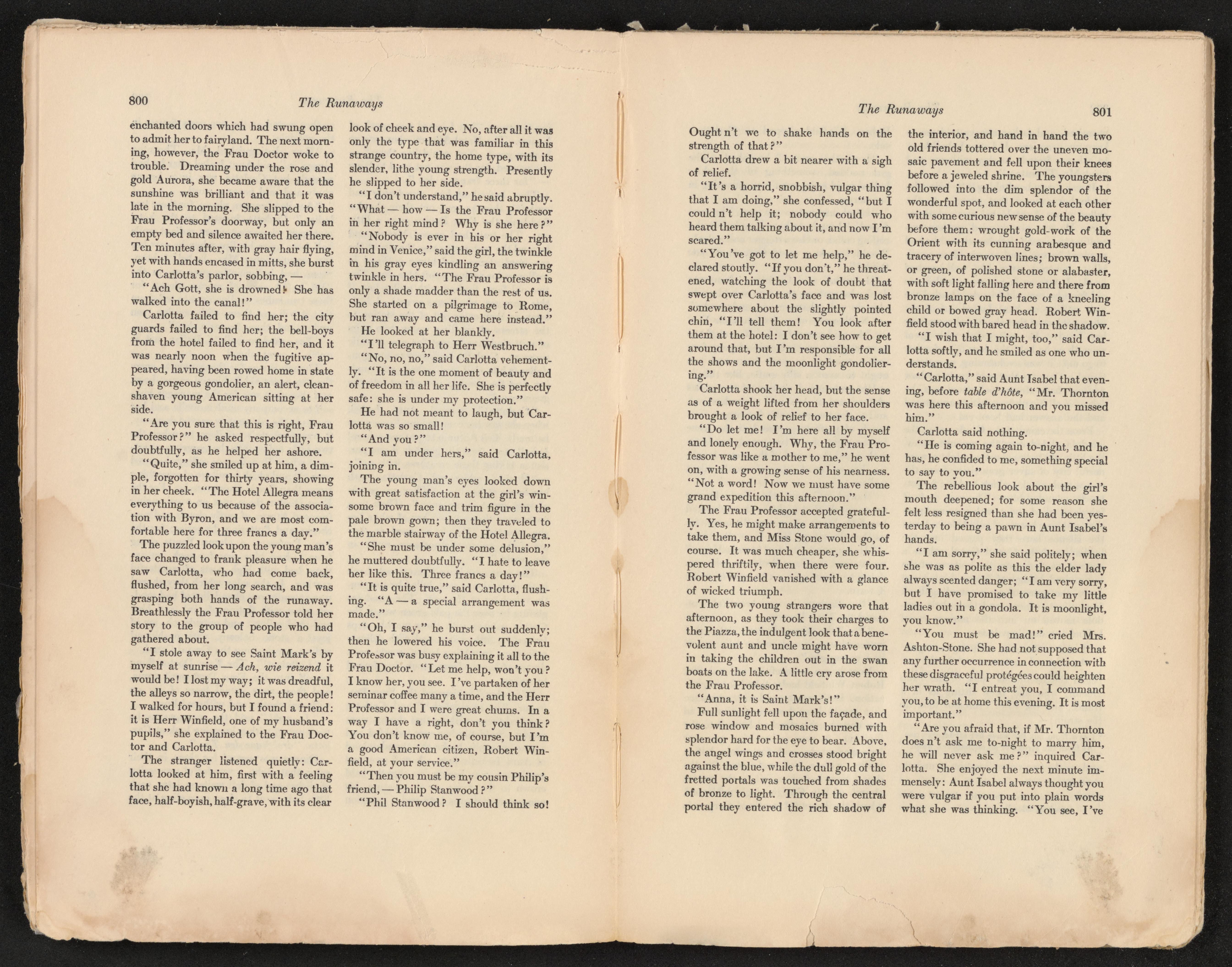 Scanned image of the current content page