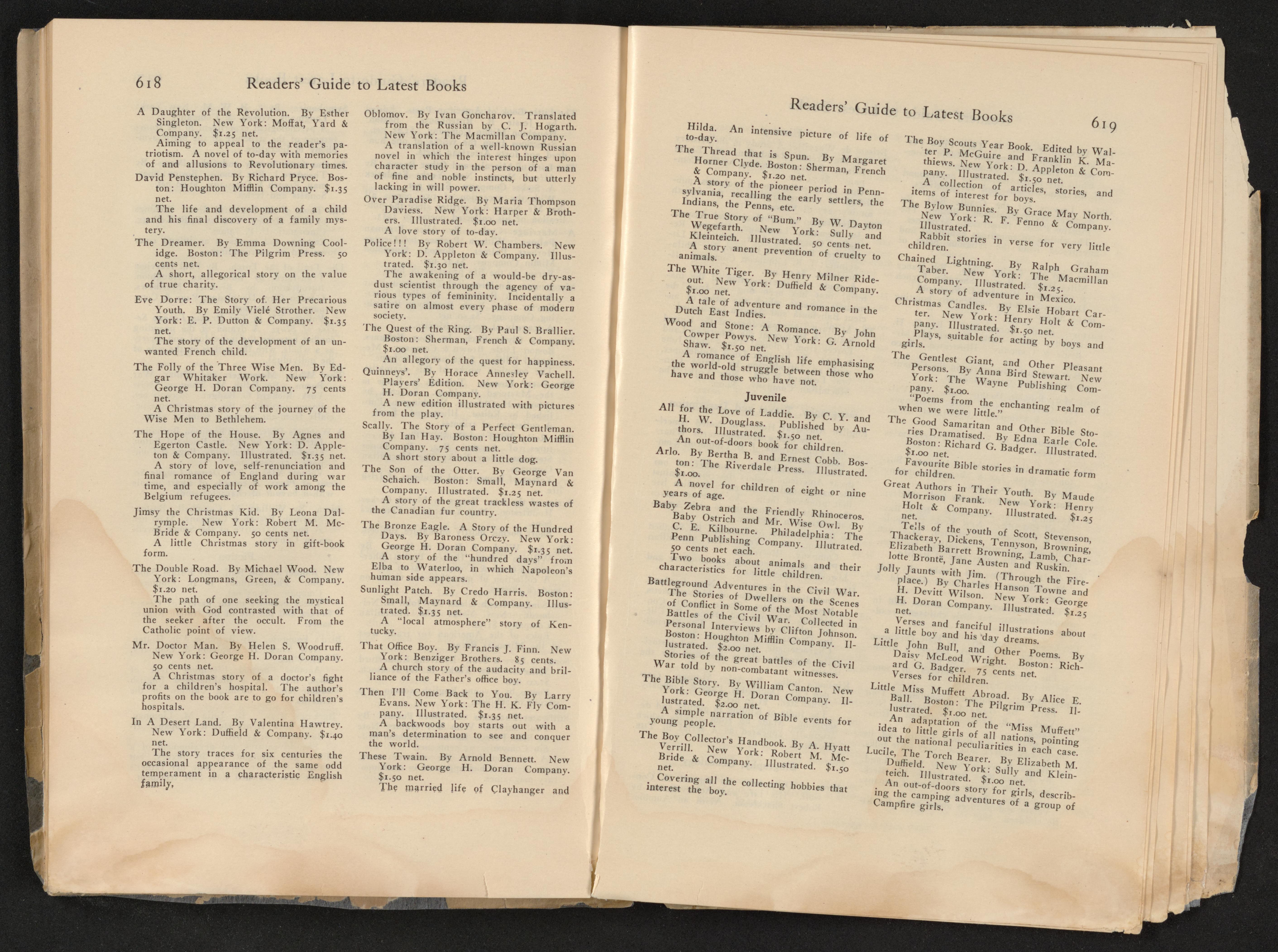 Scanned image of the current content page