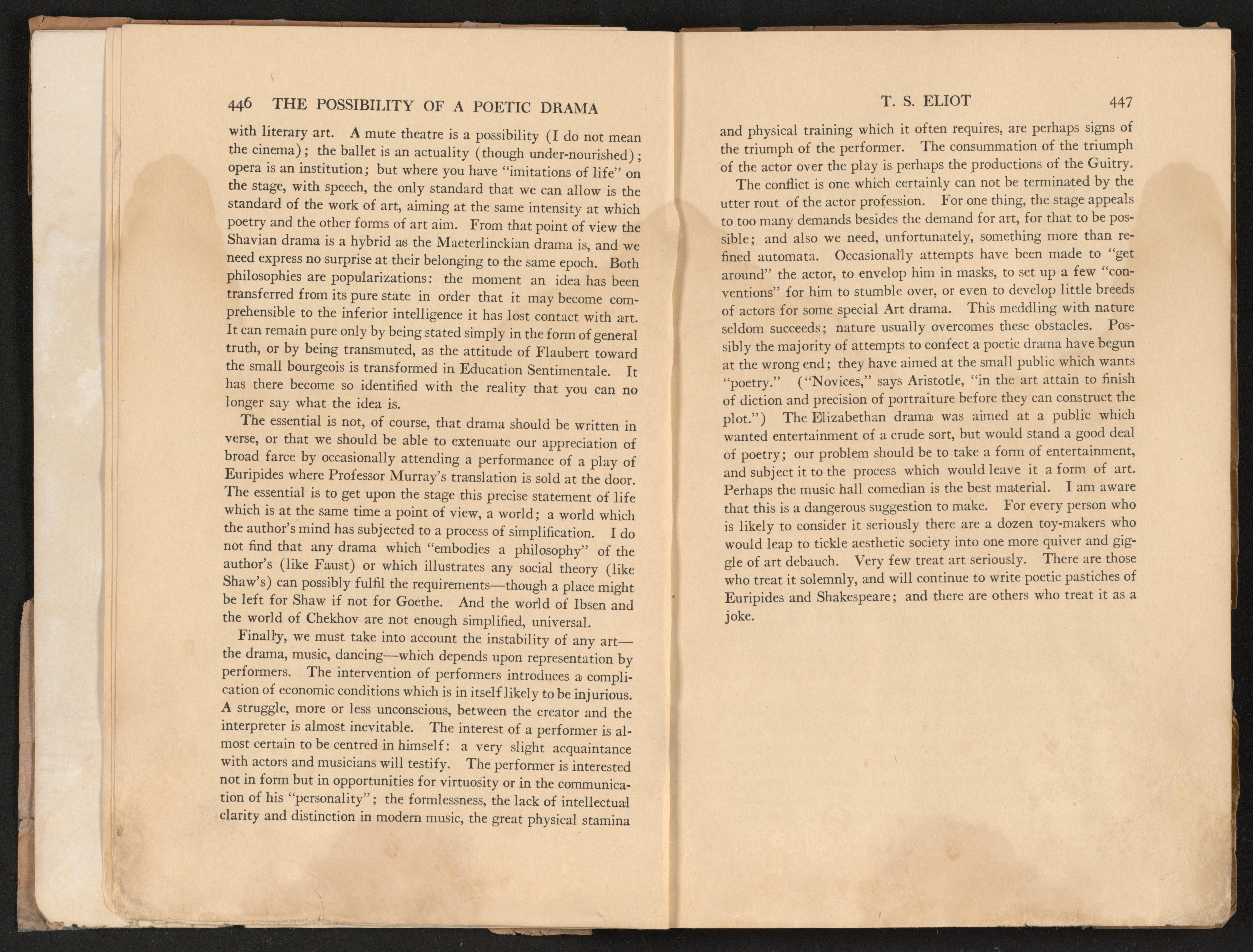 Scanned image of the current content page